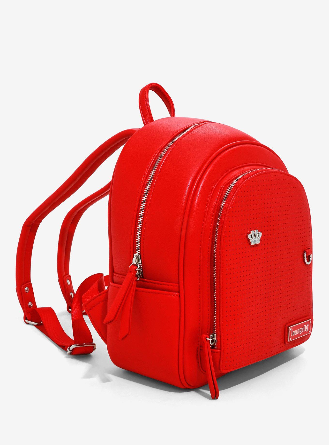 Loungefly Pin Trader Red Mini Backpack, , alternate