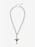 Skull & Cross Chain Necklace, , alternate