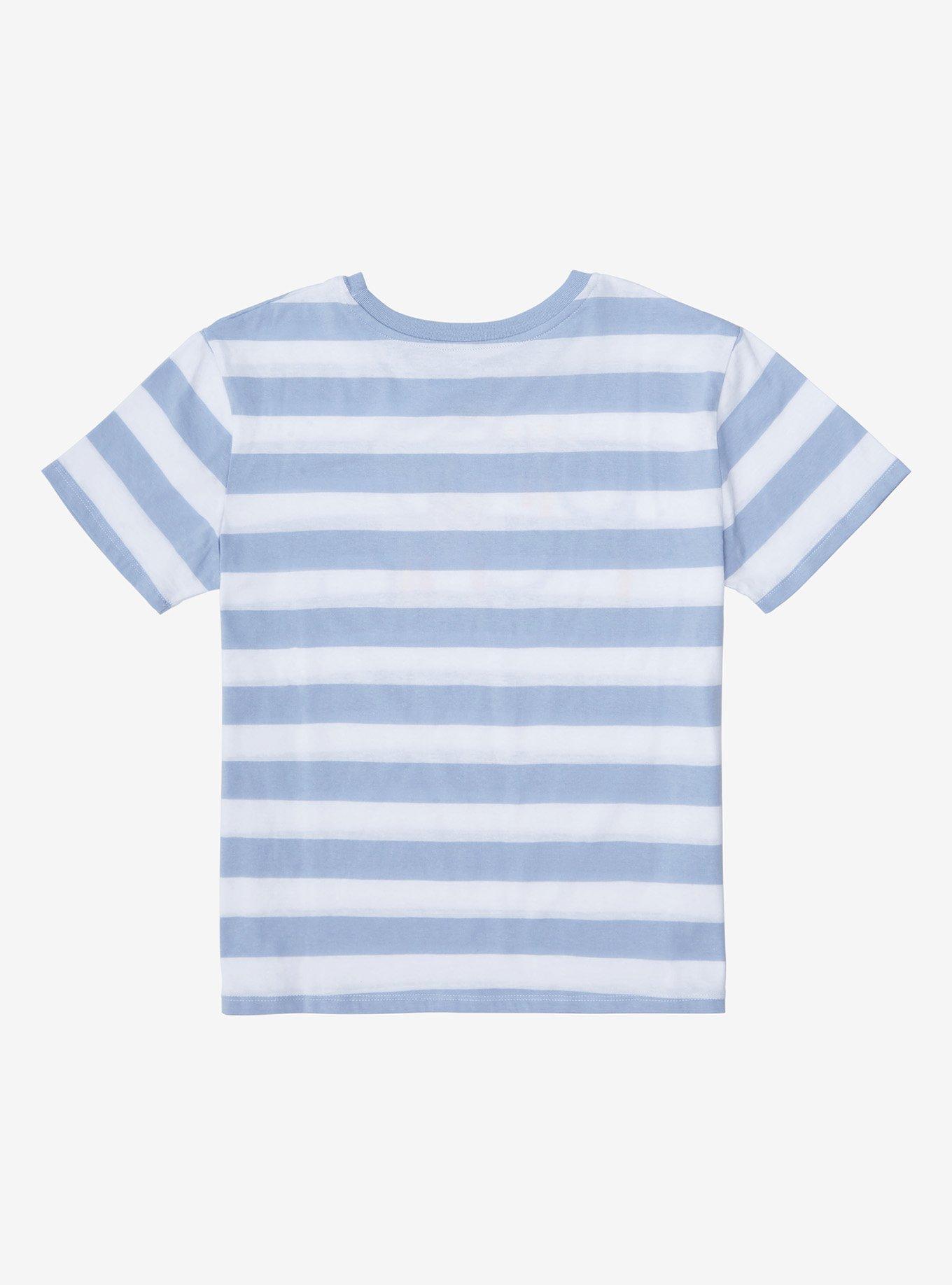 Disney Pinocchio Striped Women's T-Shirt - BoxLunch Exclusive, WHITE, alternate