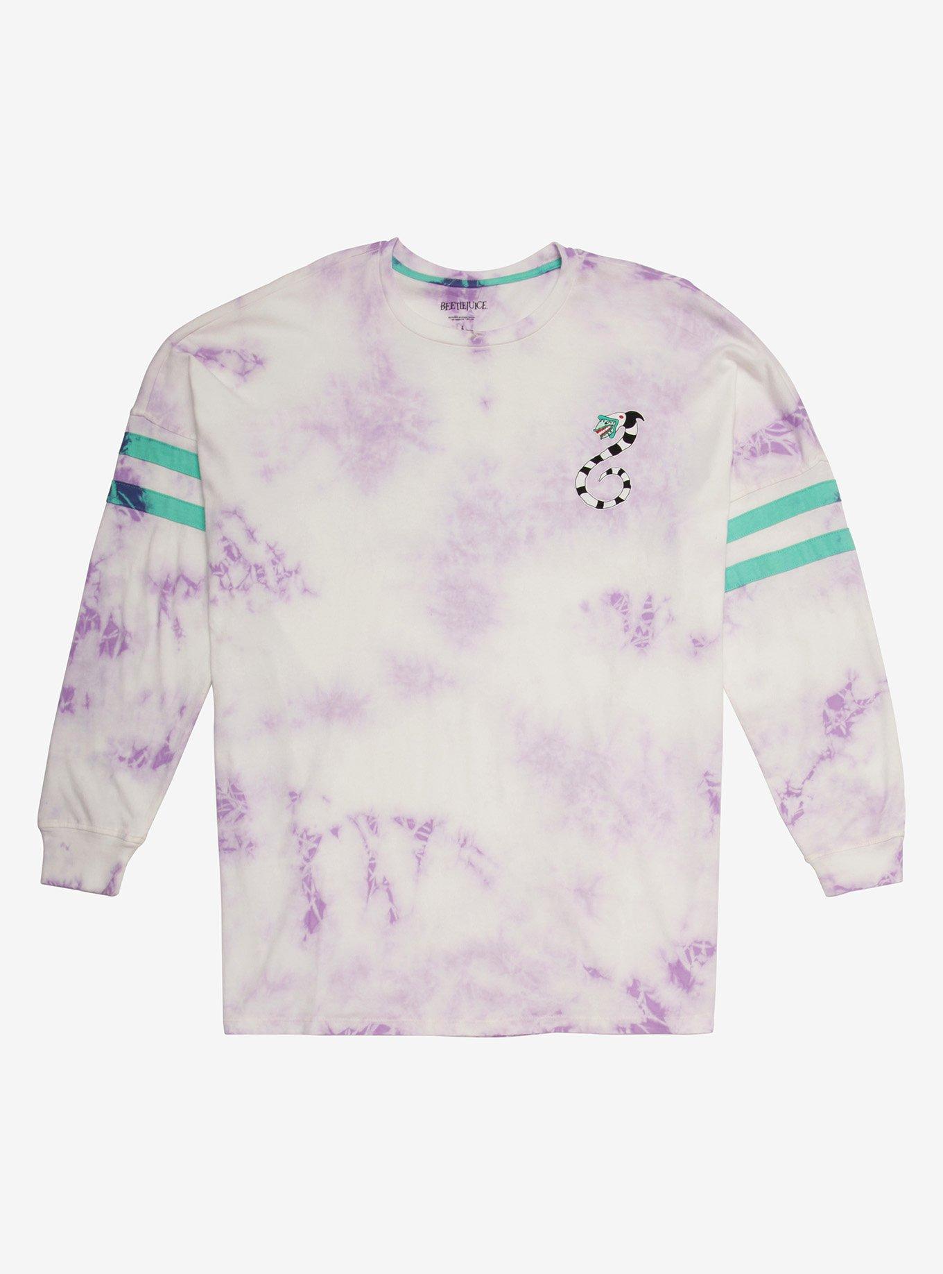 Beetlejuice Sandworm Tie-Dye Hype Jersey - BoxLunch Exclusive, TIE DYE, alternate
