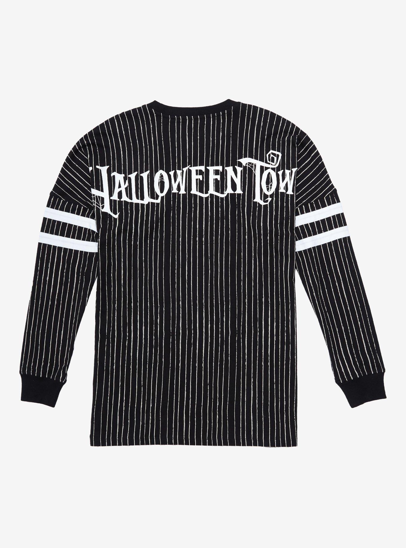 Disney The Nightmare Before Christmas Halloween Town Hype Jersey - BoxLunch Exclusive, WHITE, alternate