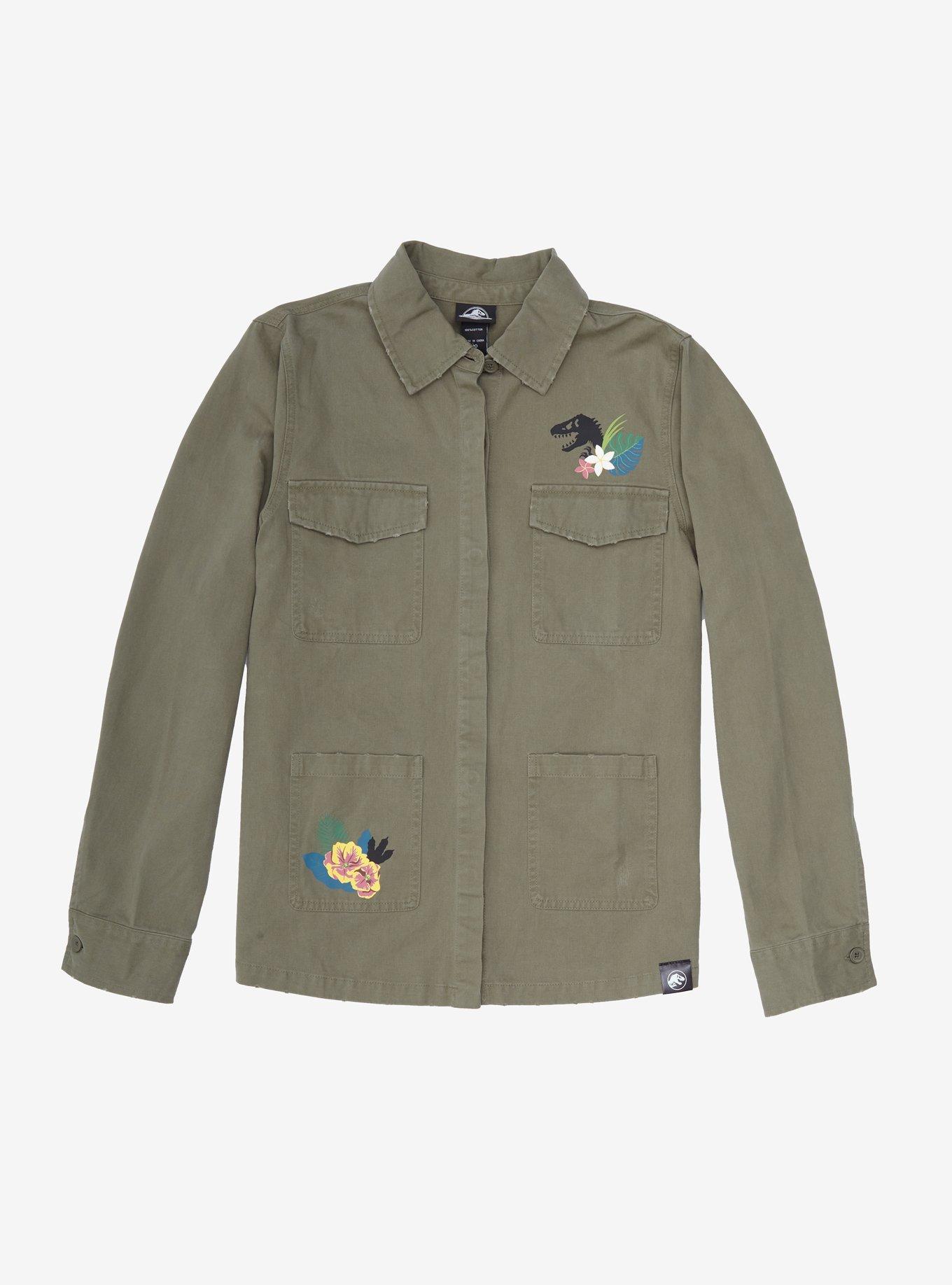Her Universe Fashion Show Winner Jurassic World Clever Girl Jacket Plus Size, MULTI, alternate