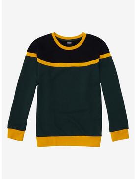 Our Universe Fashion Show Winner Marvel Loki Color-Block Sweater, , hi-res