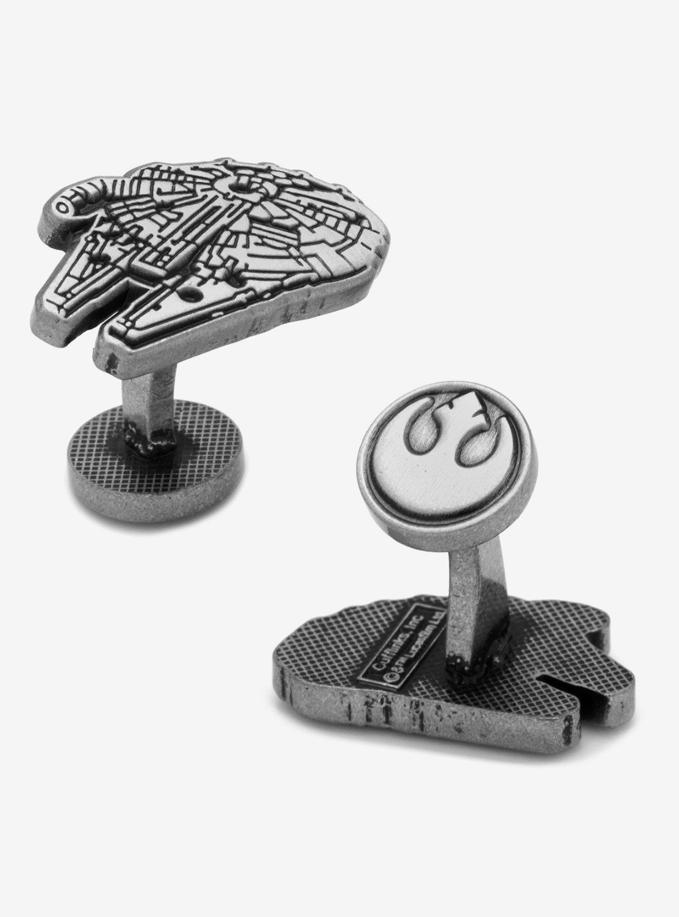 Star Wars Millennium Falcon Cufflinks, , alternate