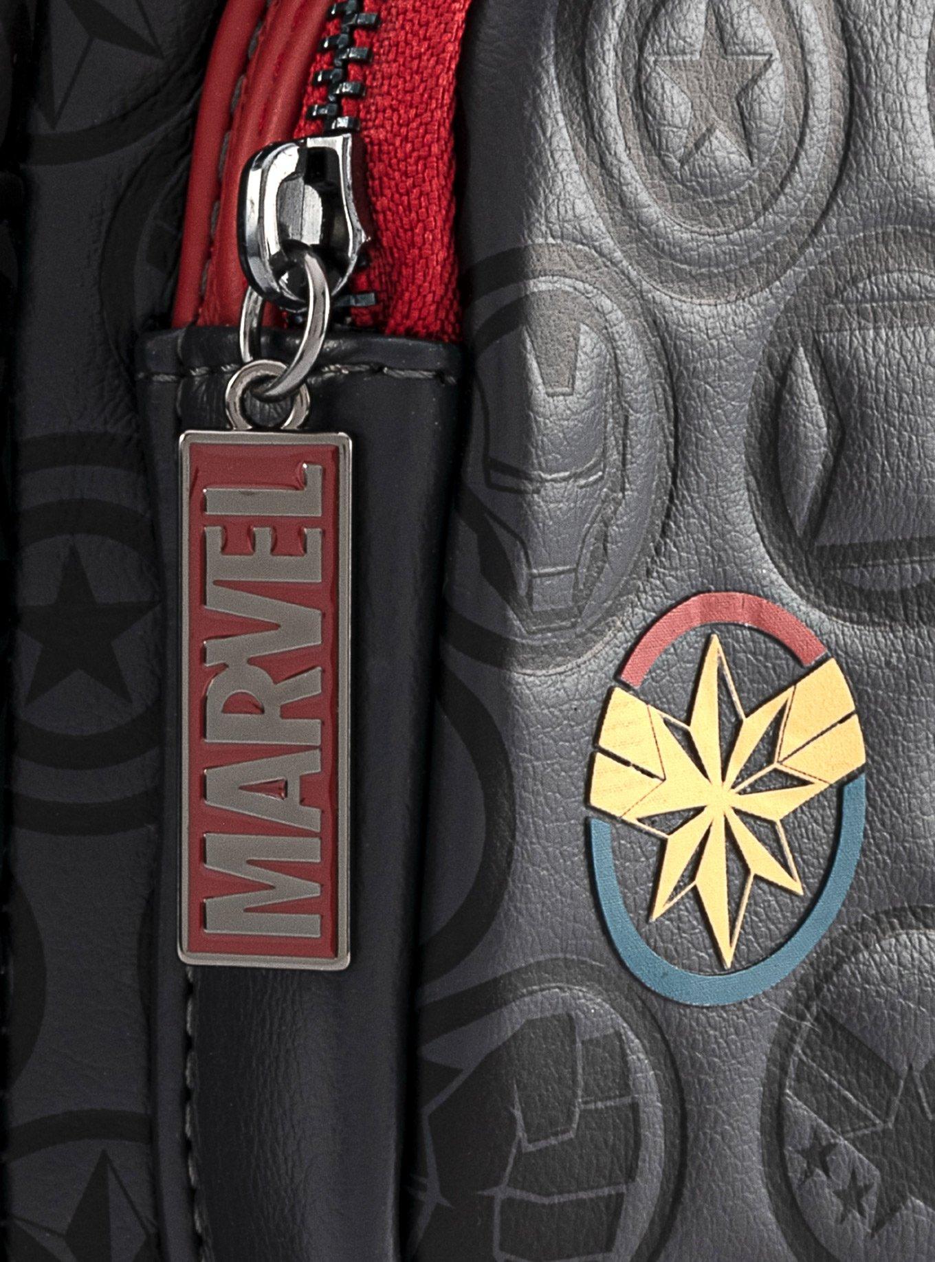 Loungefly Marvel Hero Icons Mini Backpack, , alternate