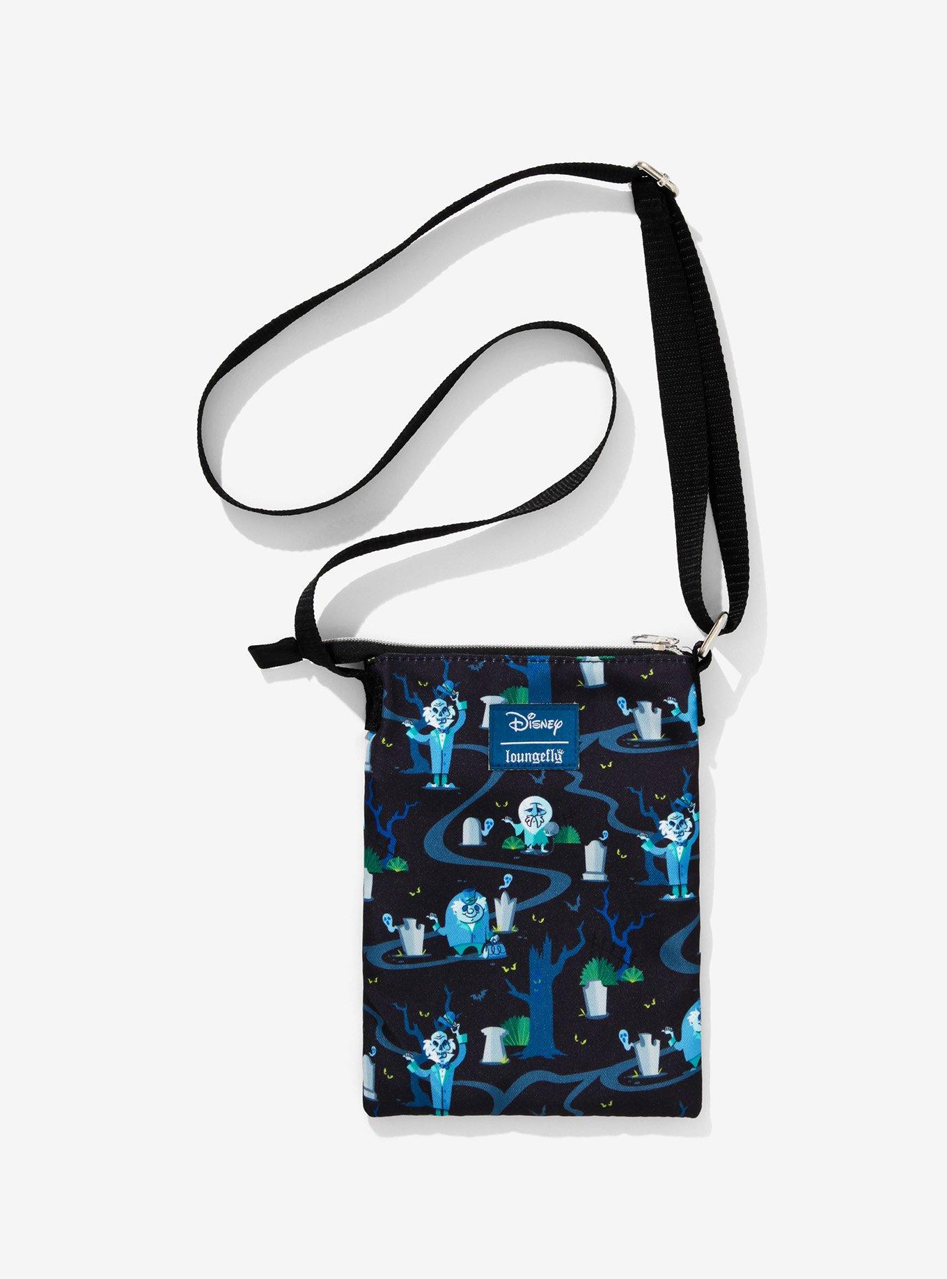 Loungefly Disney The Haunted Mansion Hitchhiking Ghosts Passport Crossbody Bag, , alternate