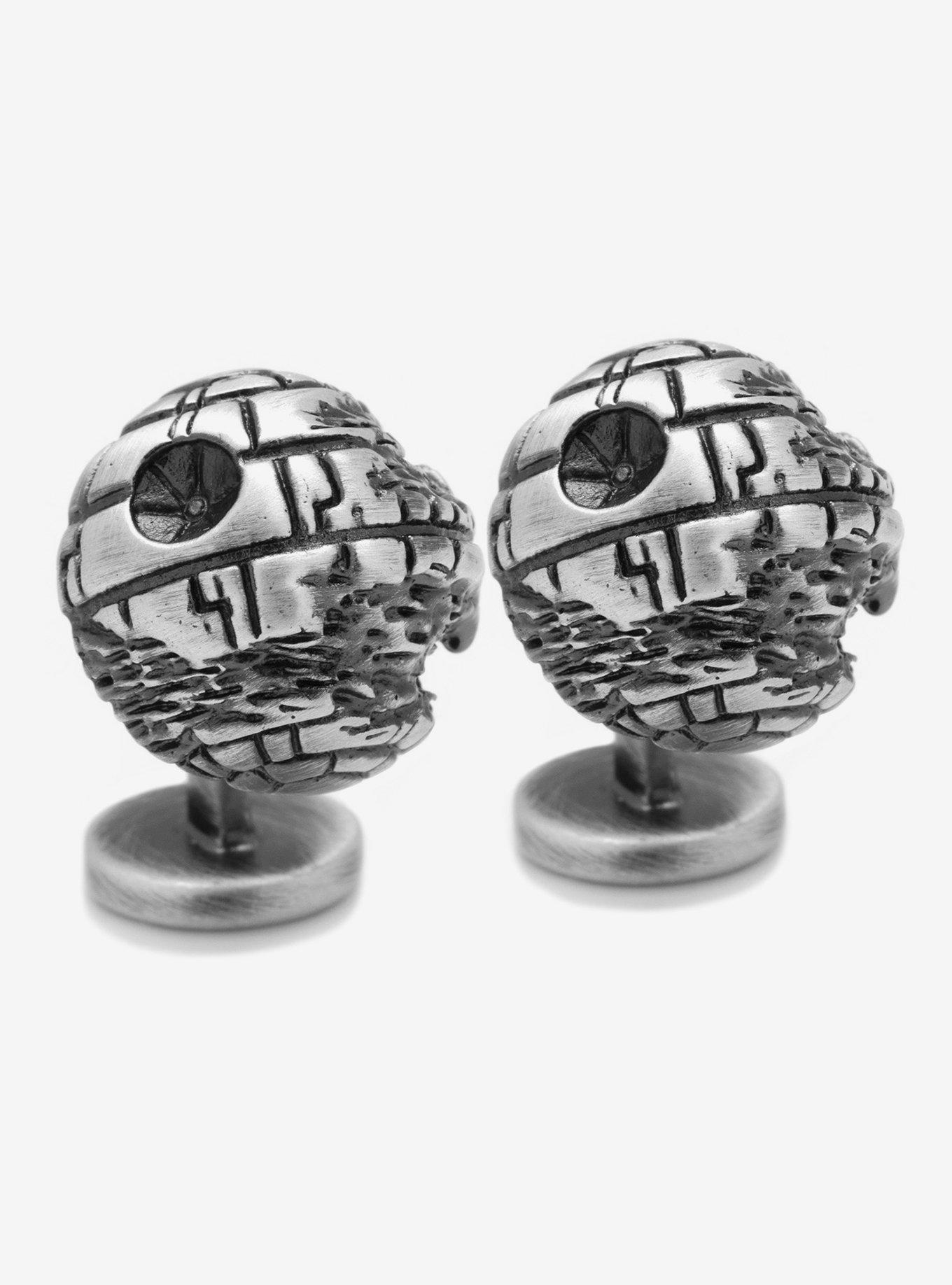Star Wars 3D Death Star Ii Cufflinks, , hi-res