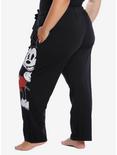 Disney Mickey Mouse Girls Pajama Pants Plus Size, BLACK, alternate
