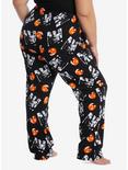 Halloween Michael Myers & Pumpkin Girls Pajama Pants Plus Size, MULTI, alternate