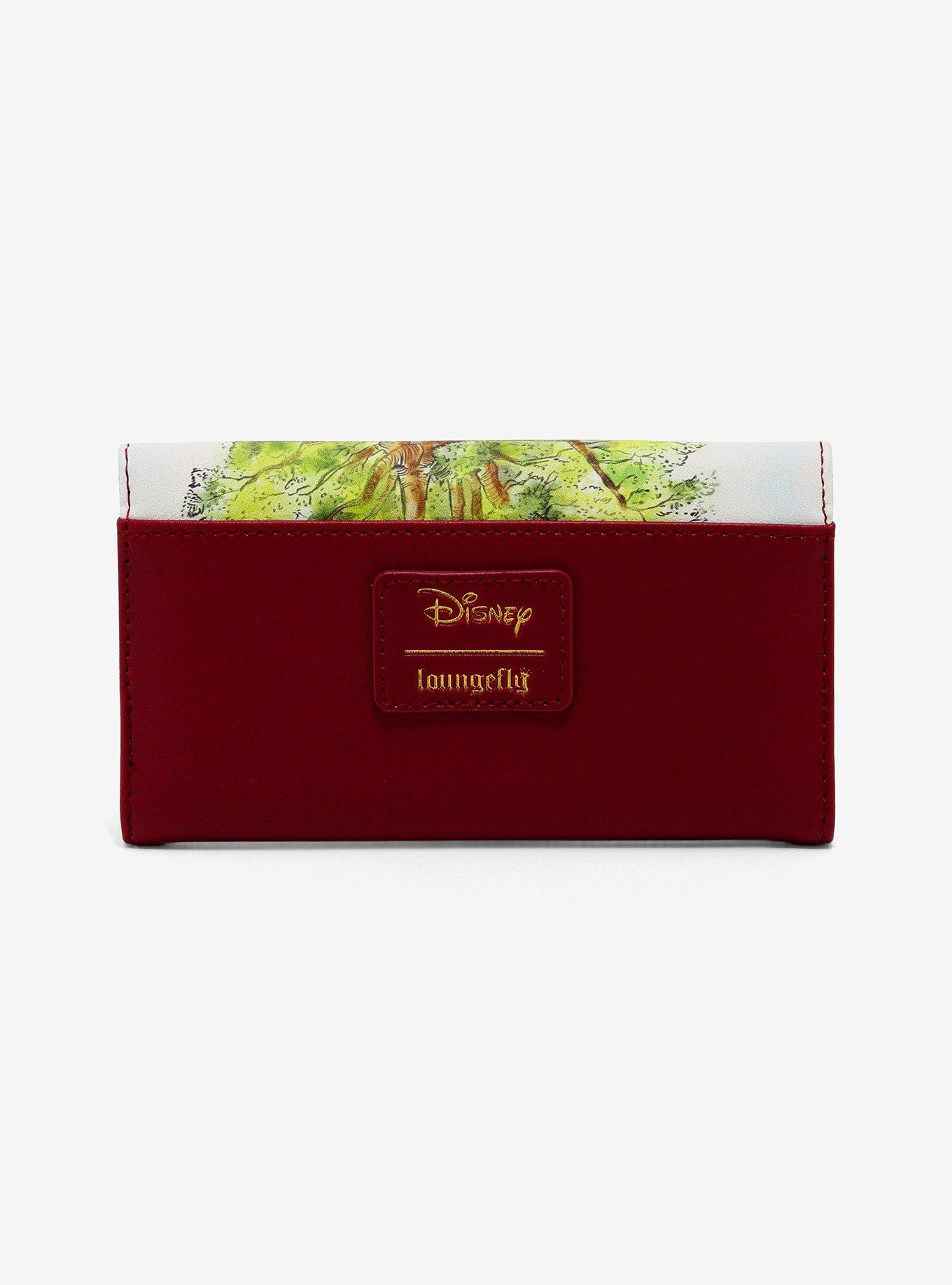 Loungefly Disney Winnie The Pooh Sketch Flap Wallet, , alternate