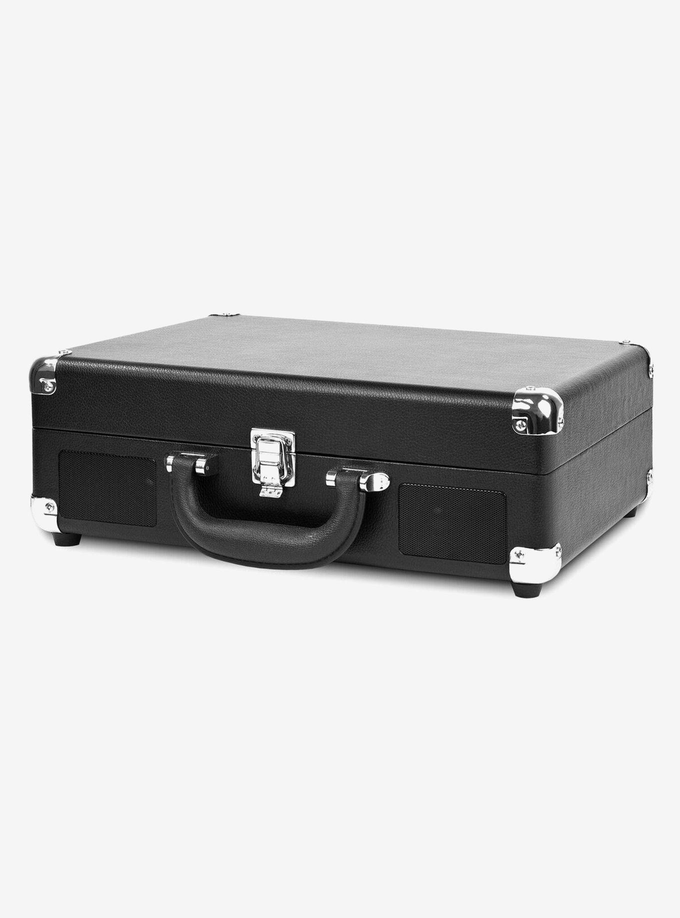 Victrola Bluetooth Suitcase Record Player With 3-Speed Turntable - Black, , alternate