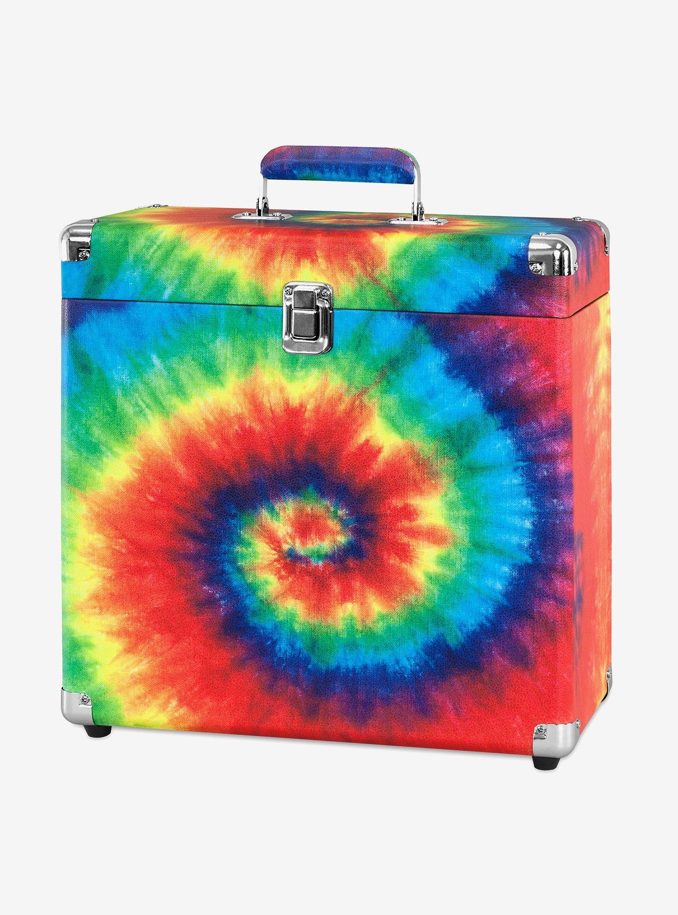 Victrola Storage Case For Vinyl Turntable Records - Tie Dye, , alternate