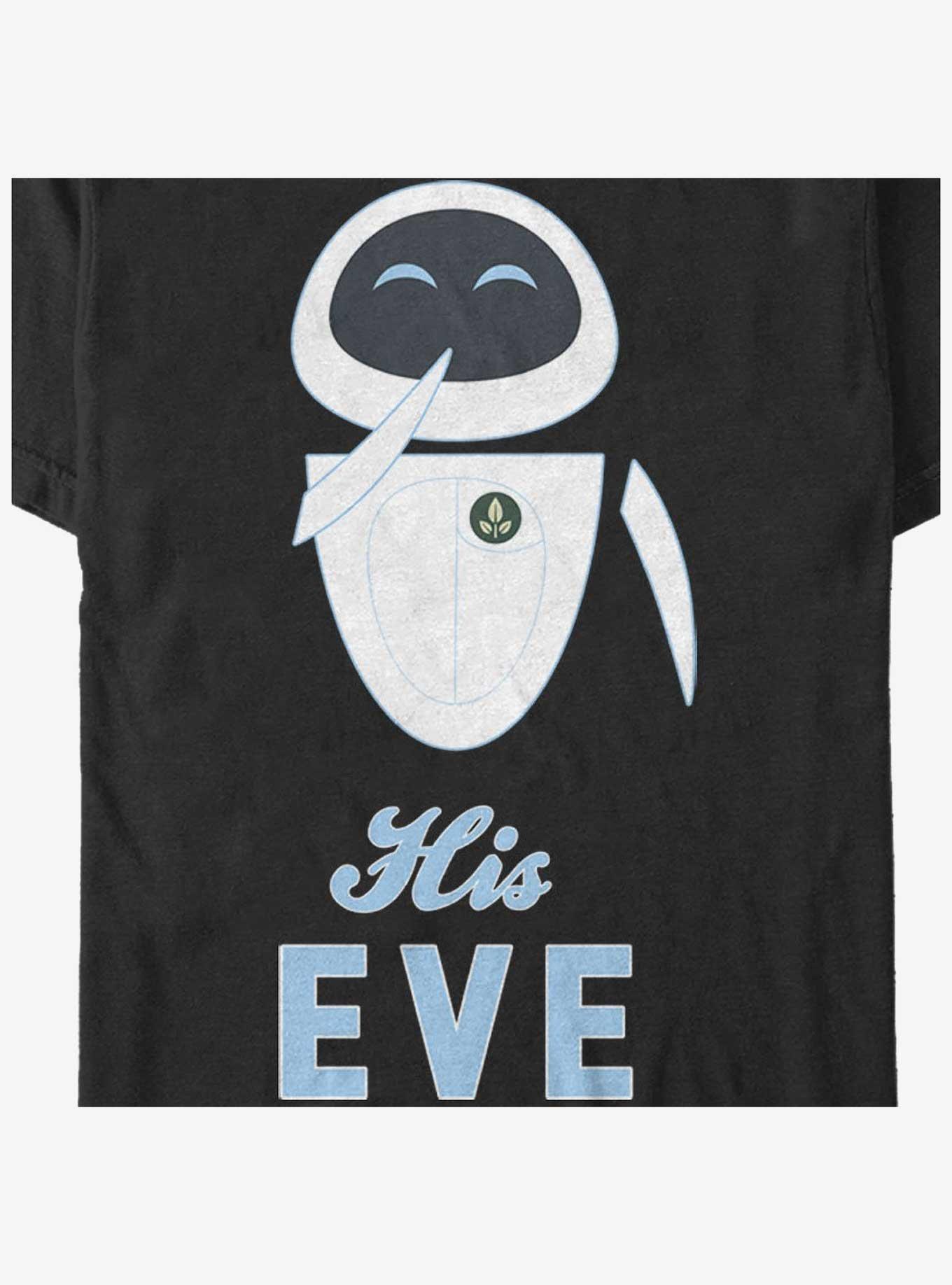 Disney Pixar Wall-E His Eve T-Shirt, BLACK, alternate
