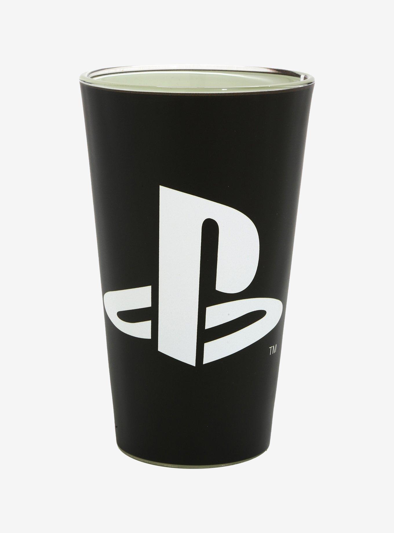 PlayStation Logo Pint Glass With Decals, , alternate - view 2