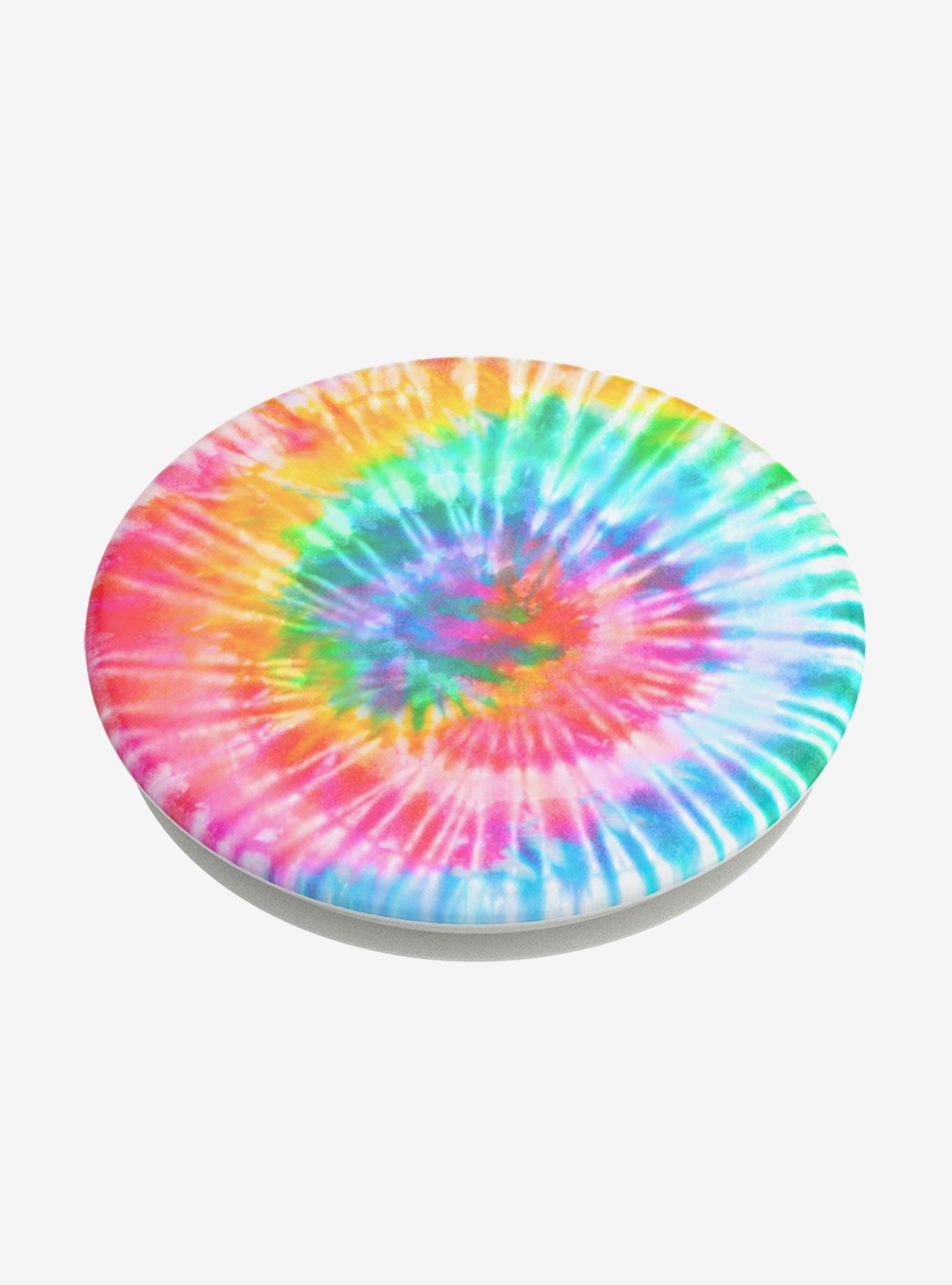 PopSockets Rainbow Tie-Dye Phone Grip & Stand, , alternate