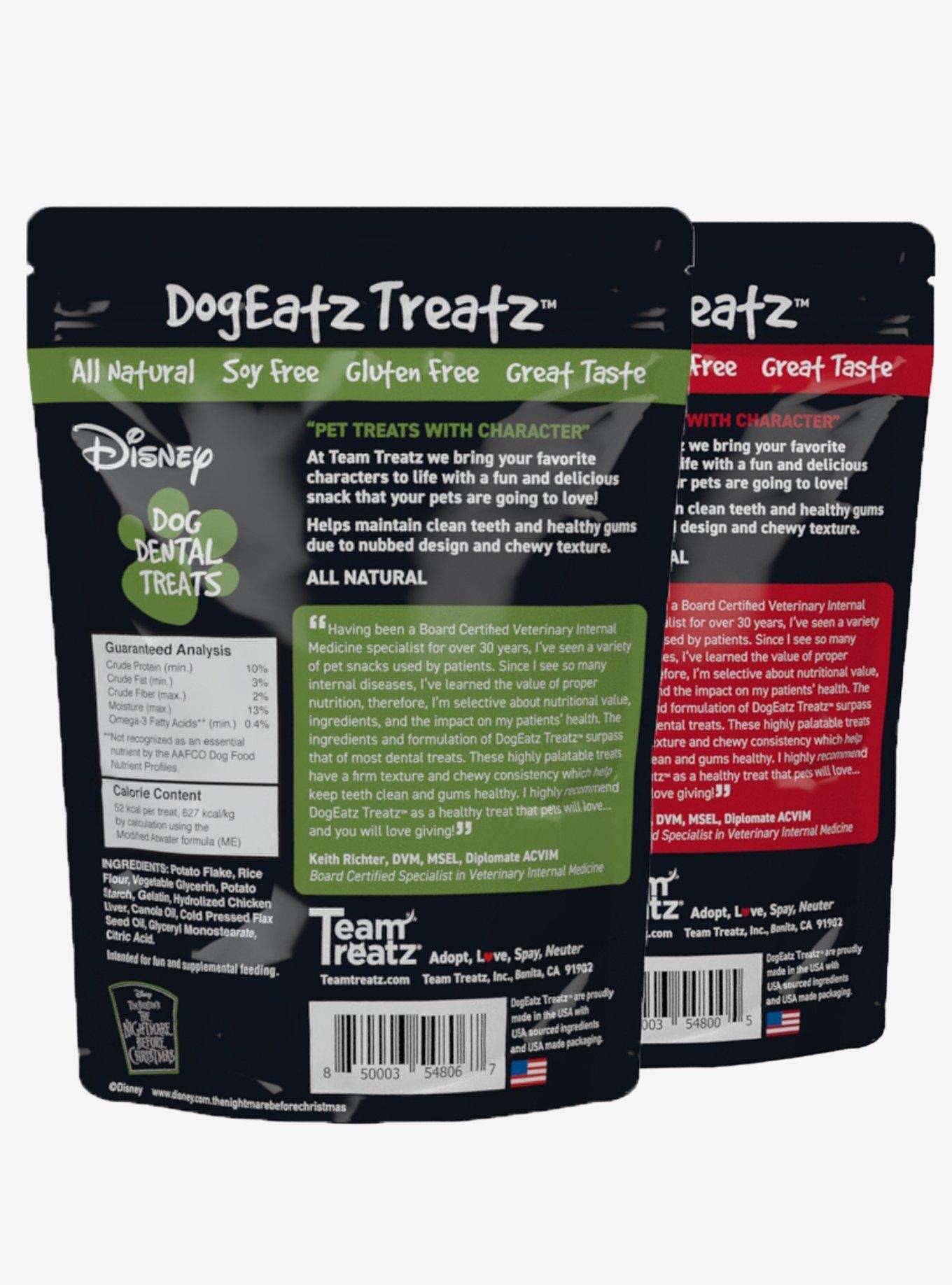 Disney Mickey Mouse and The Nightmare Before Christmas 2 Pack Dog Dental Treats, , alternate