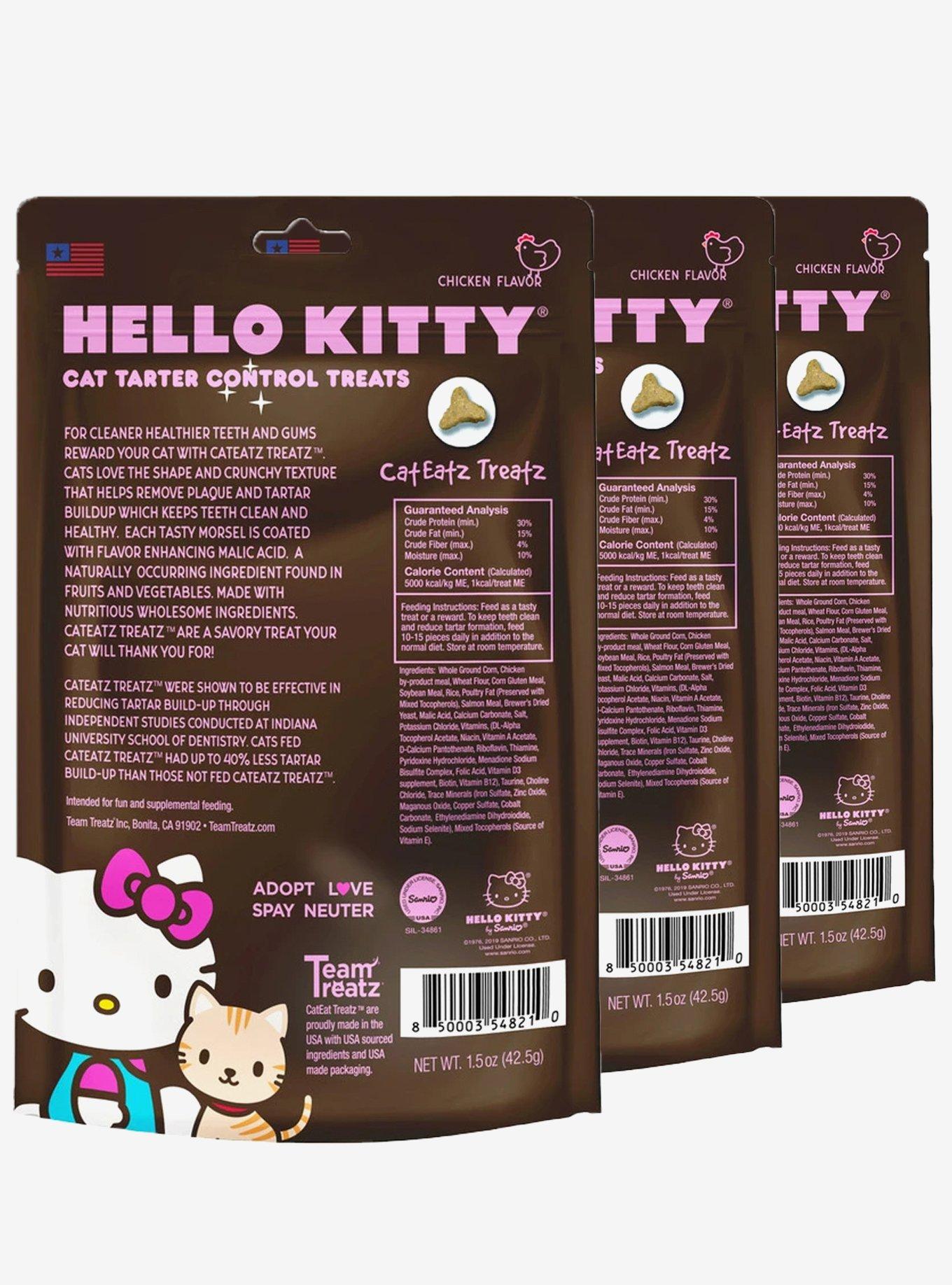 Hello Kitty 3 Pack Tartar Control Cat Treats, , alternate