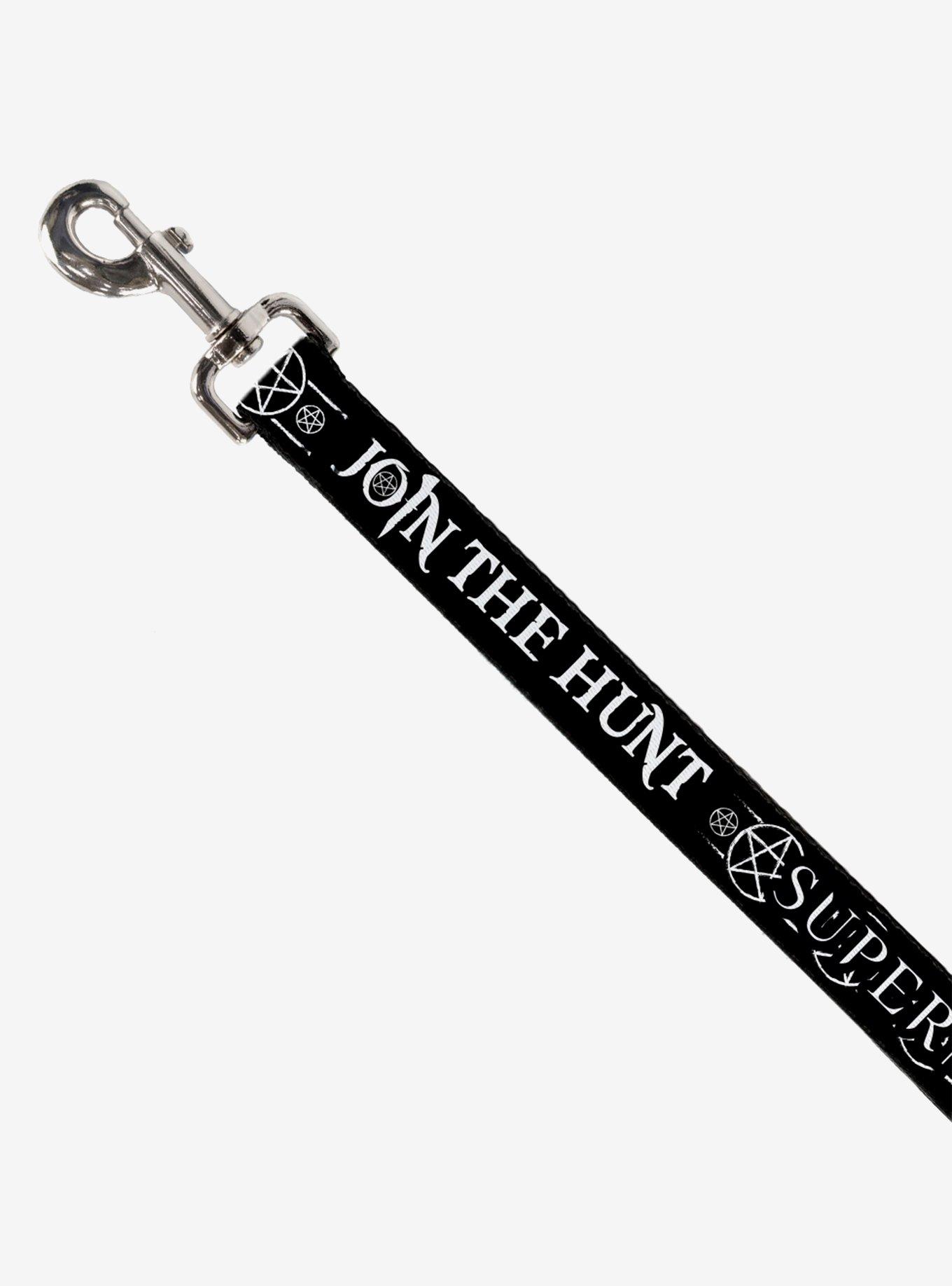 Supernatural Join The Hunt Logo Pentagram Dog Leash, , hi-res