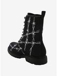 Barbed Wire Combat Boots, MULTI, alternate