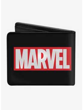Marvel Black And Red Logo Bifold Wallet, , hi-res