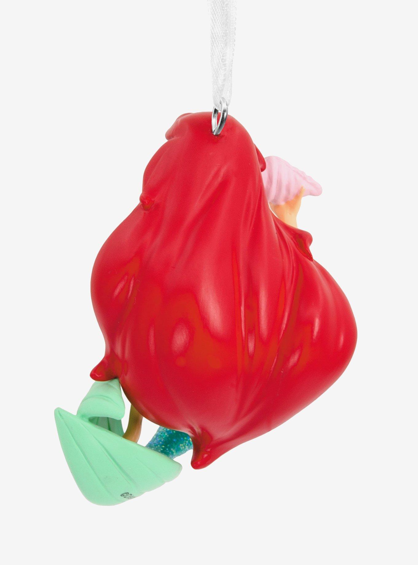 Disney The Little Mermaid Ariel Seashell Ornament, , alternate