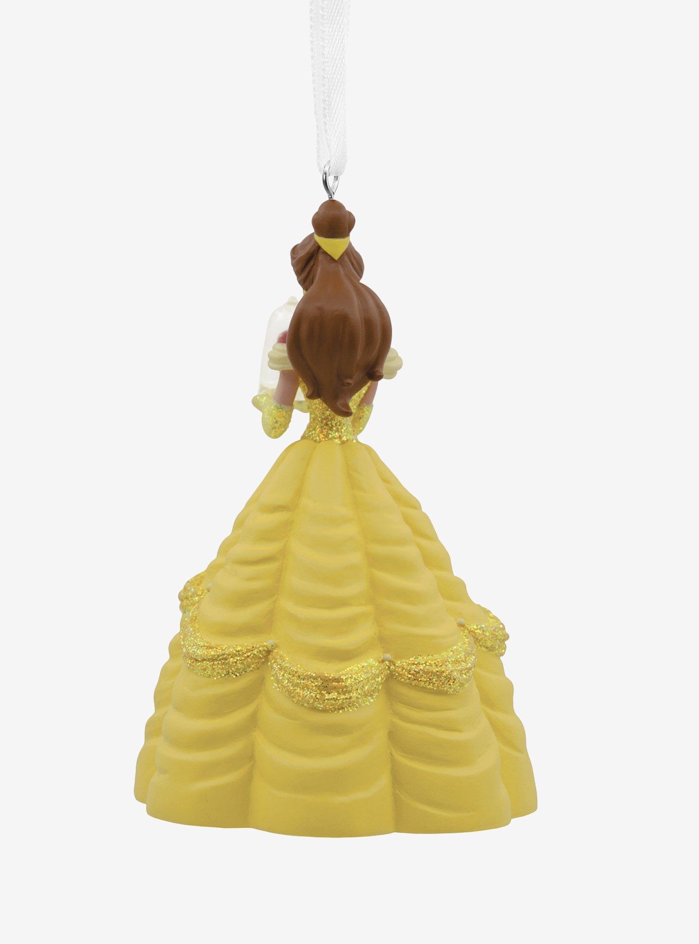 Disney Beauty And The Beast Belle Rose Ornament, , alternate