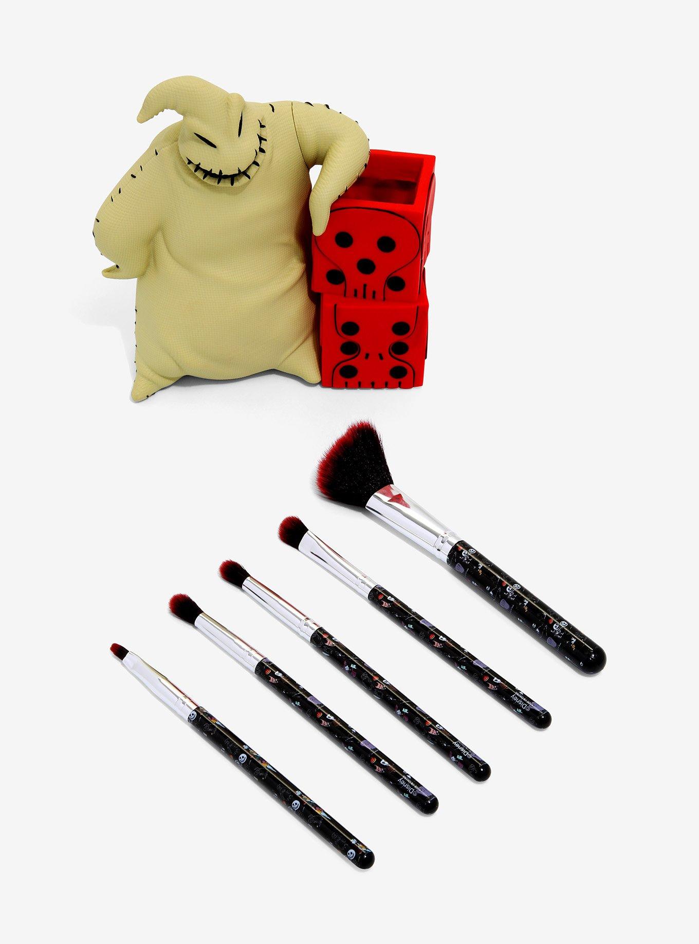 Loungefly Disney The Nightmare Before Christmas Oogie Boogie Makeup Brush Set & Holder, , alternate