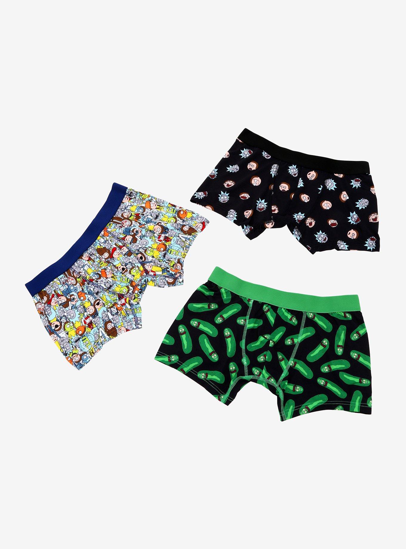 Rick And Morty Boxer Briefs Set, Hot Topic