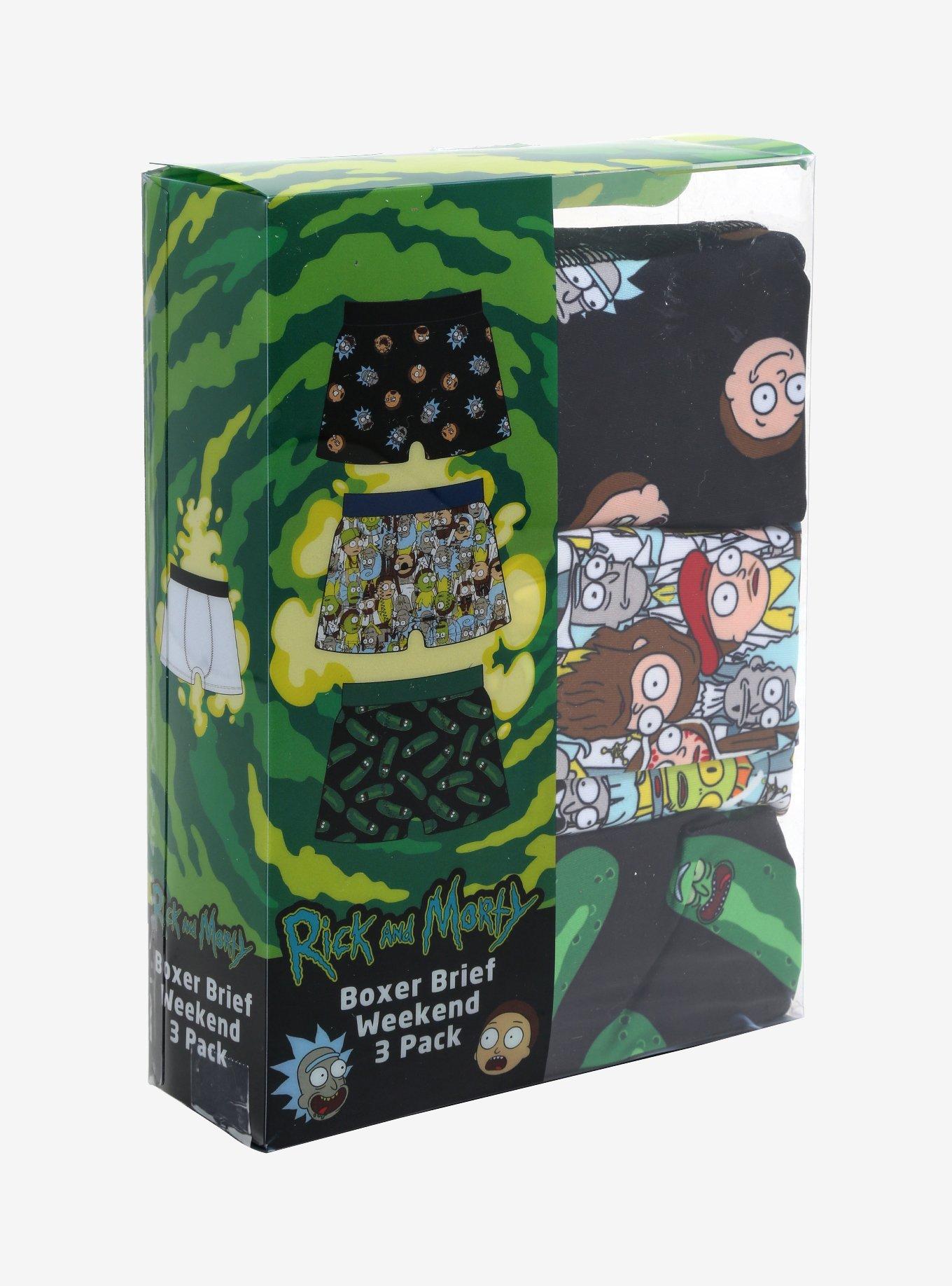 RICK AND MORTY Boxer Set Mens Sock and Underwear Combo Set - Rick & Morty  Adult Boxers and Socks Set - ShopStyle