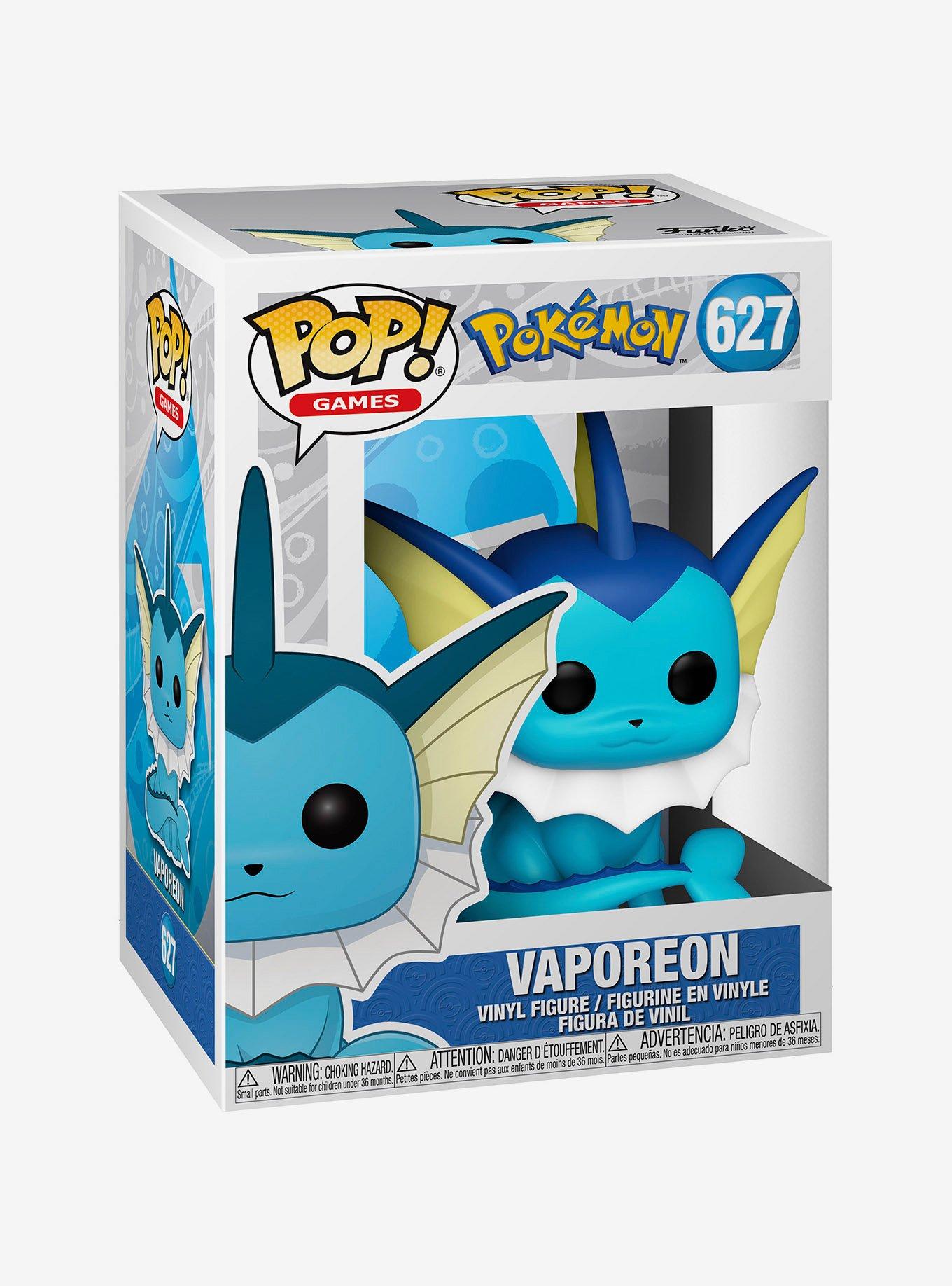 Funko Pokemon Pop! Games Vaporeon Vinyl Figure, , alternate