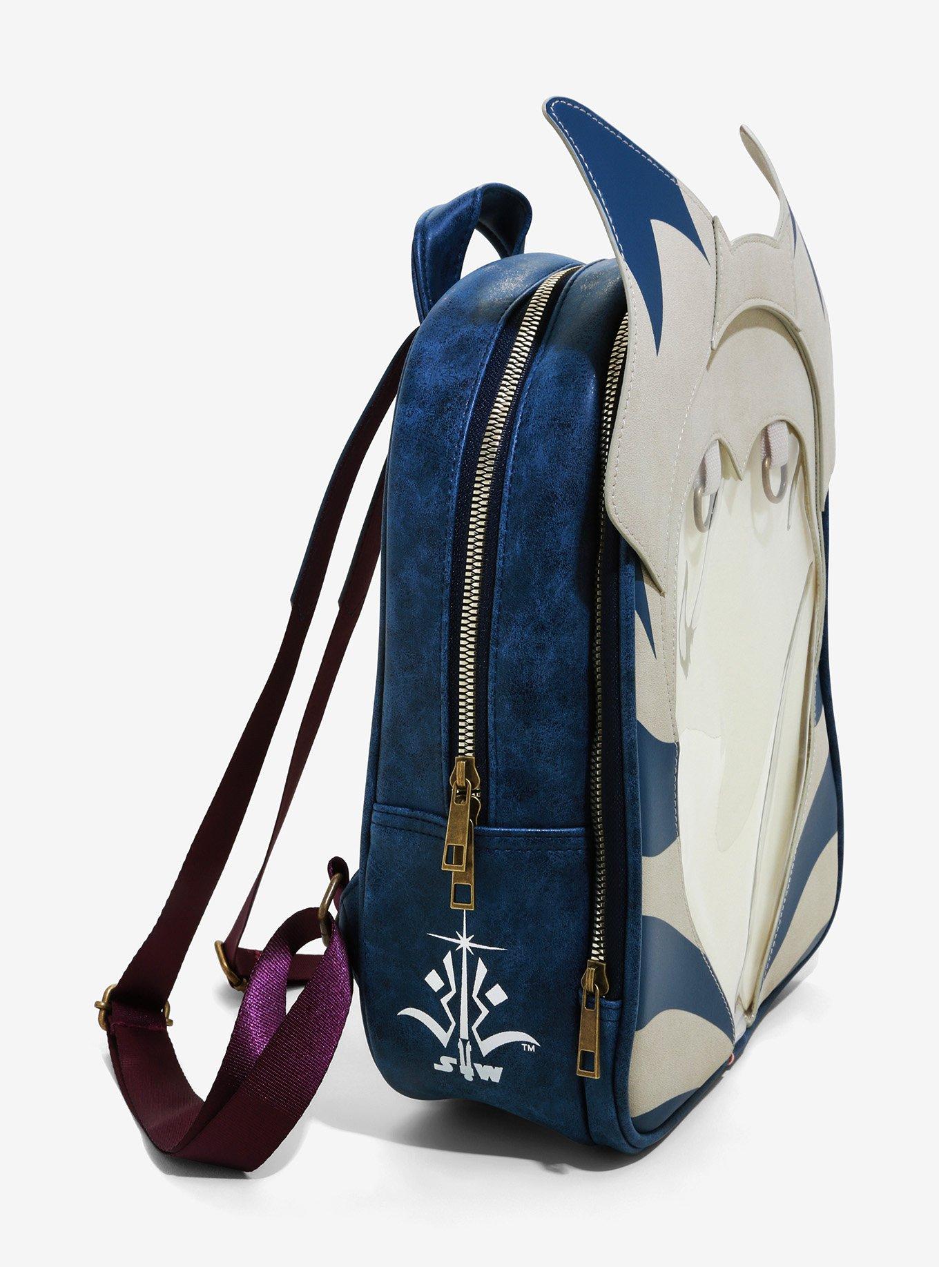Star Wars X Heroes & Villains Ahsoka Tano Pin Collector Mini Backpack Her Universe Exclusive, , alternate