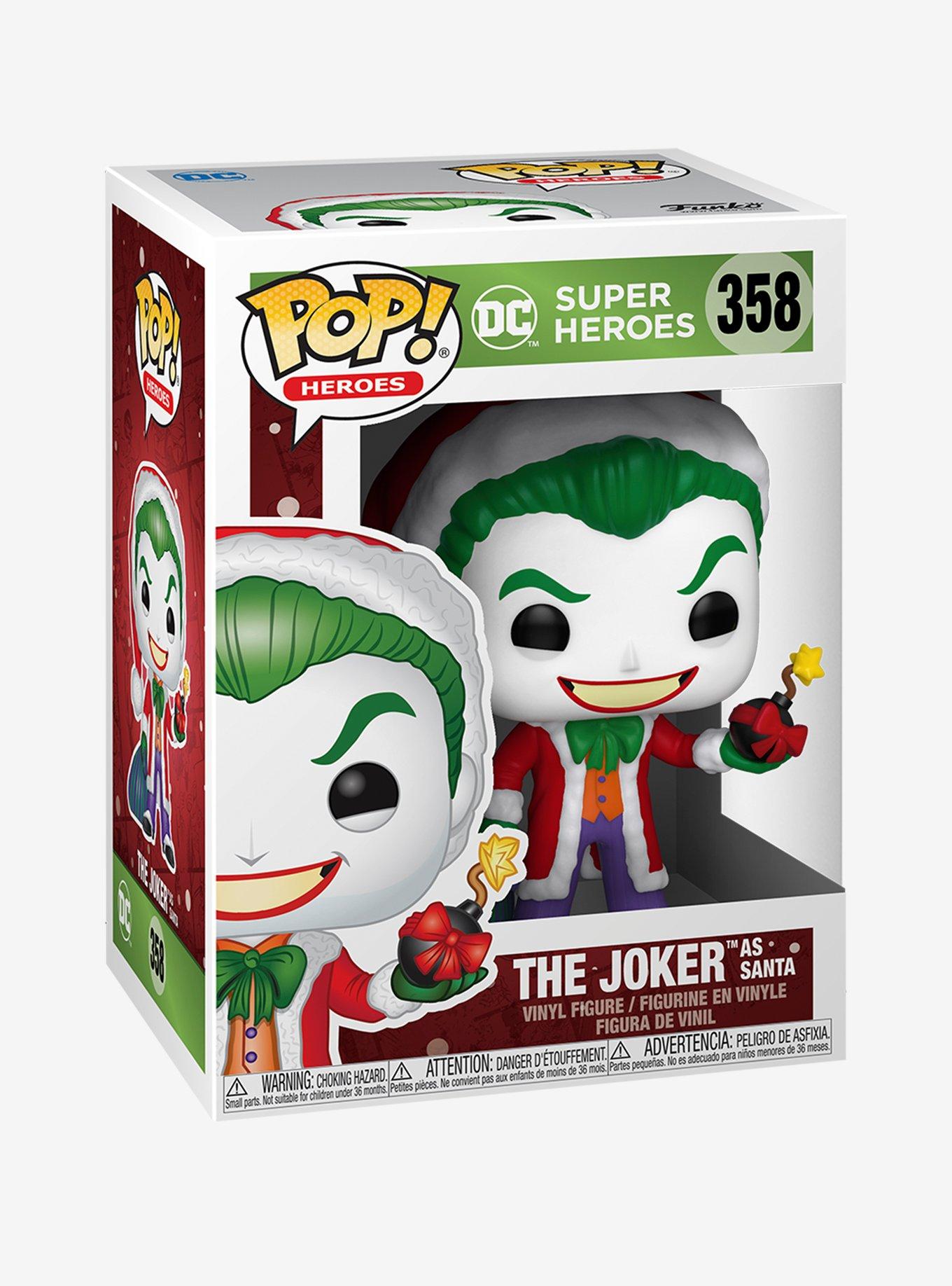 Funko Pop! Heroes DC Comics Joker (Holiday) Vinyl Figure, , alternate