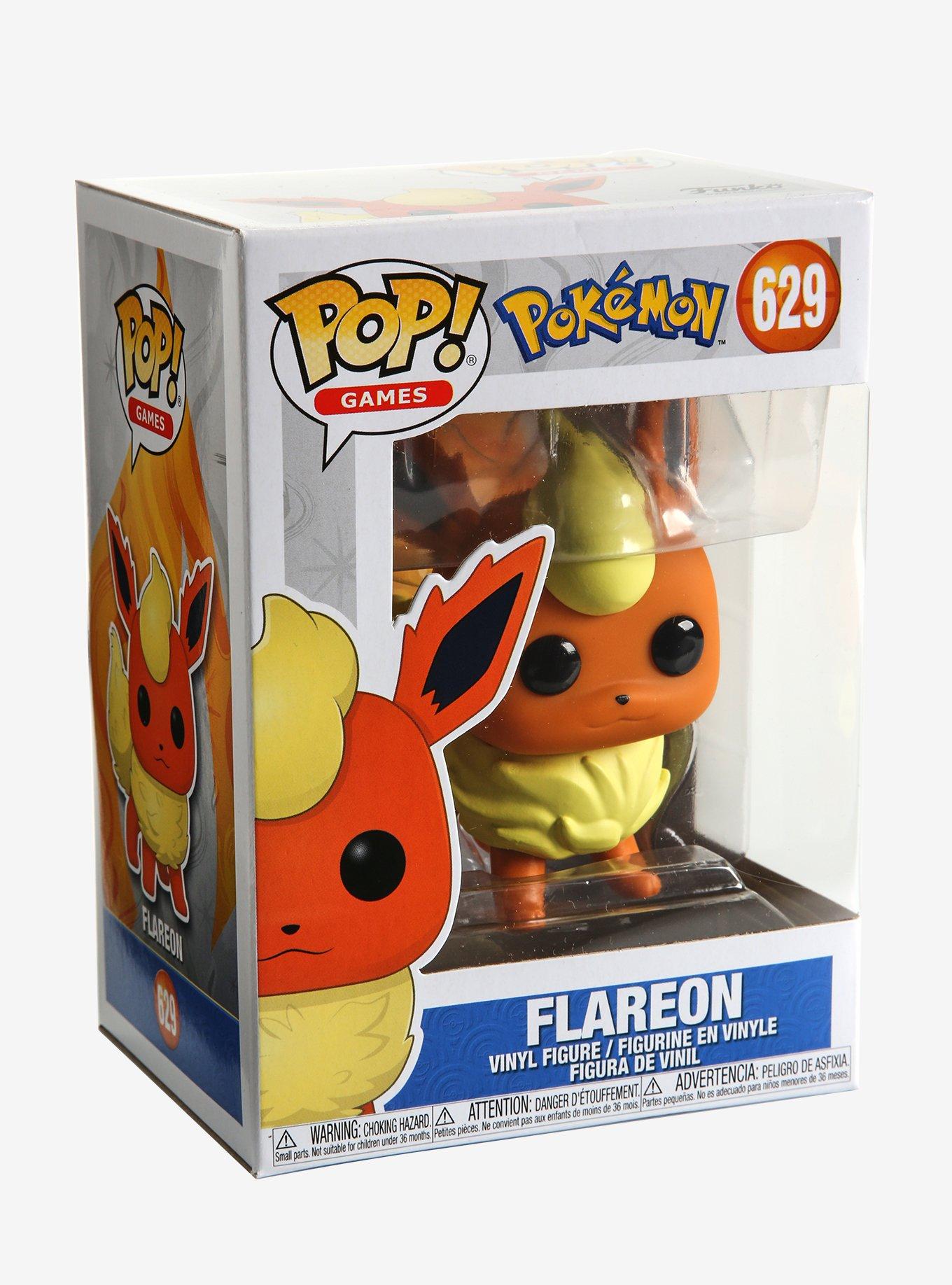 Funko Pop! Games Pokémon Flareon Vinyl Figure, , alternate