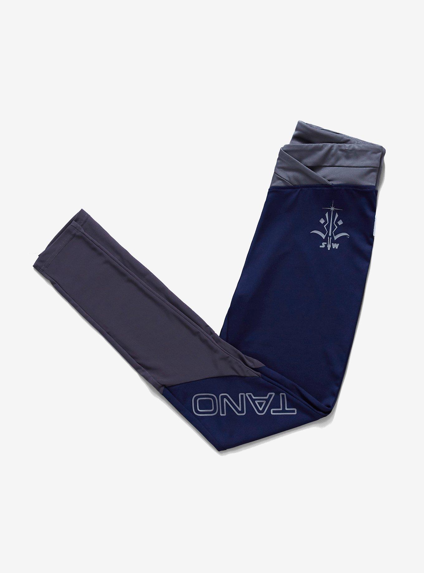 Our Universe Star Wars: The Clone Wars Ahsoka Tano Mesh Panel Women's Active Leggings, , hi-res