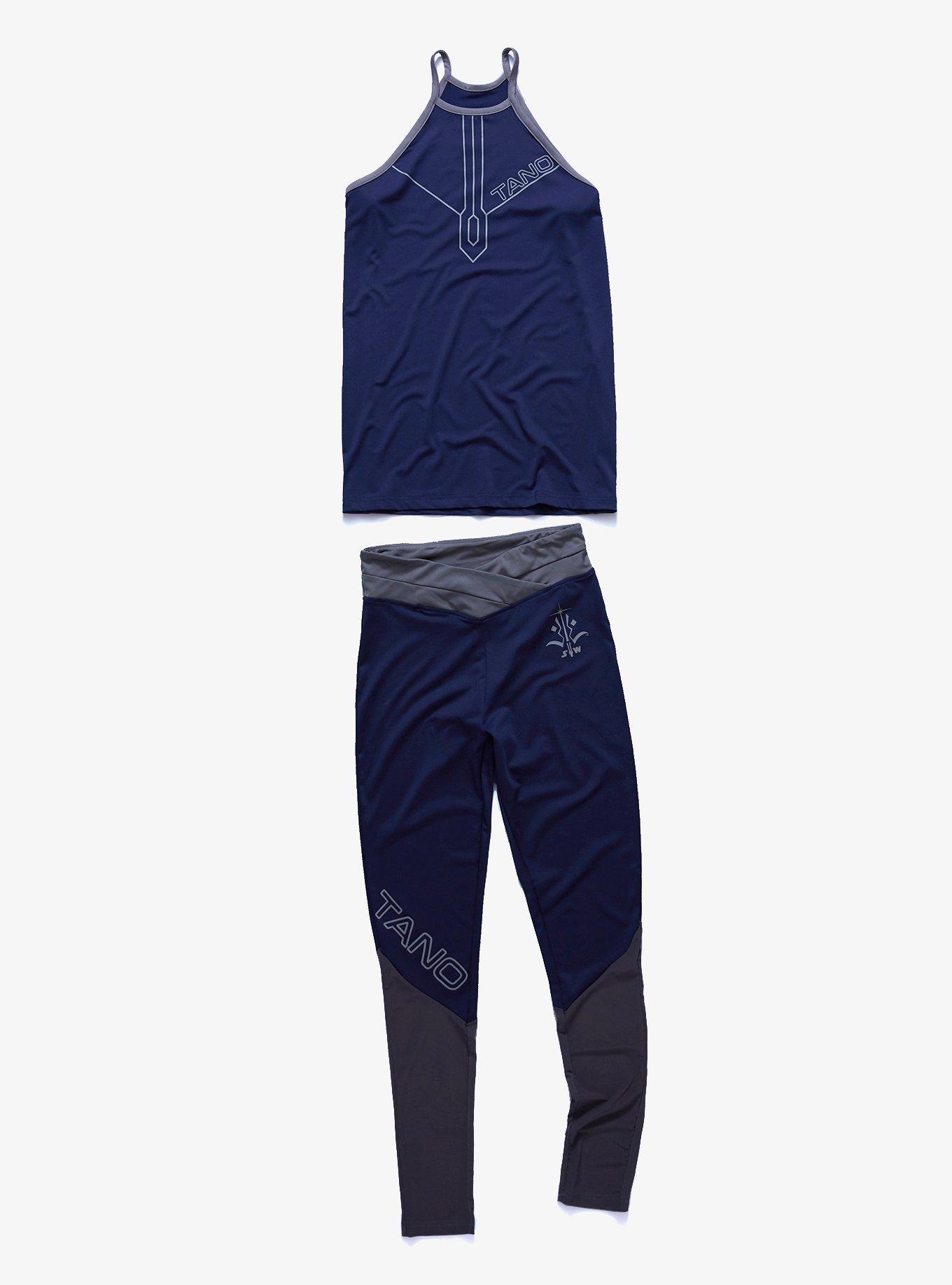 Our Universe Star Wars: The Clone Wars Ahsoka Tano Mesh Panel Women's Active Leggings, MULTI, alternate