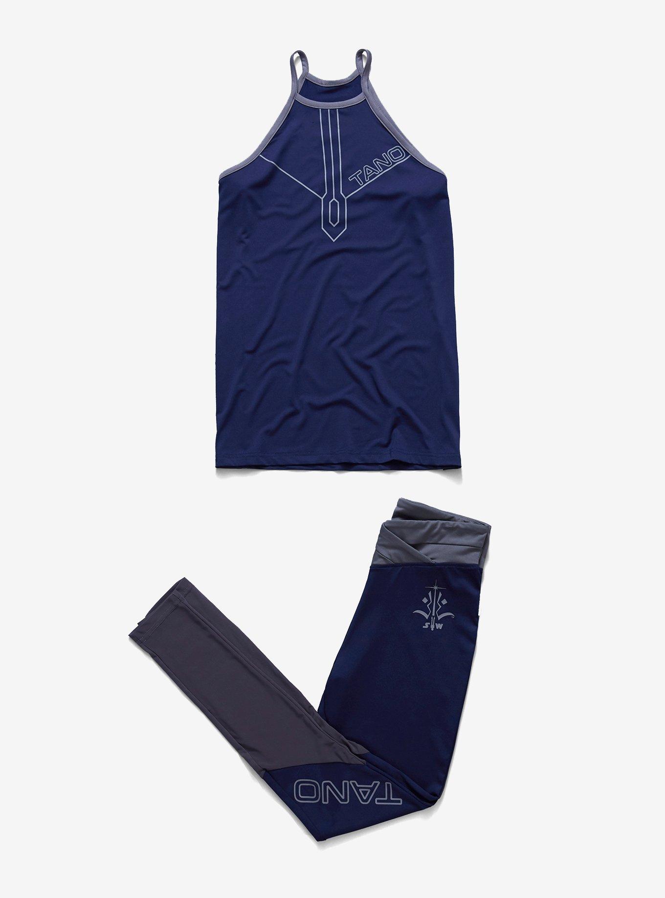 Our Universe Star Wars: The Clone Wars Ahsoka Tano Mesh Panel Women's Active Leggings, MULTI, alternate