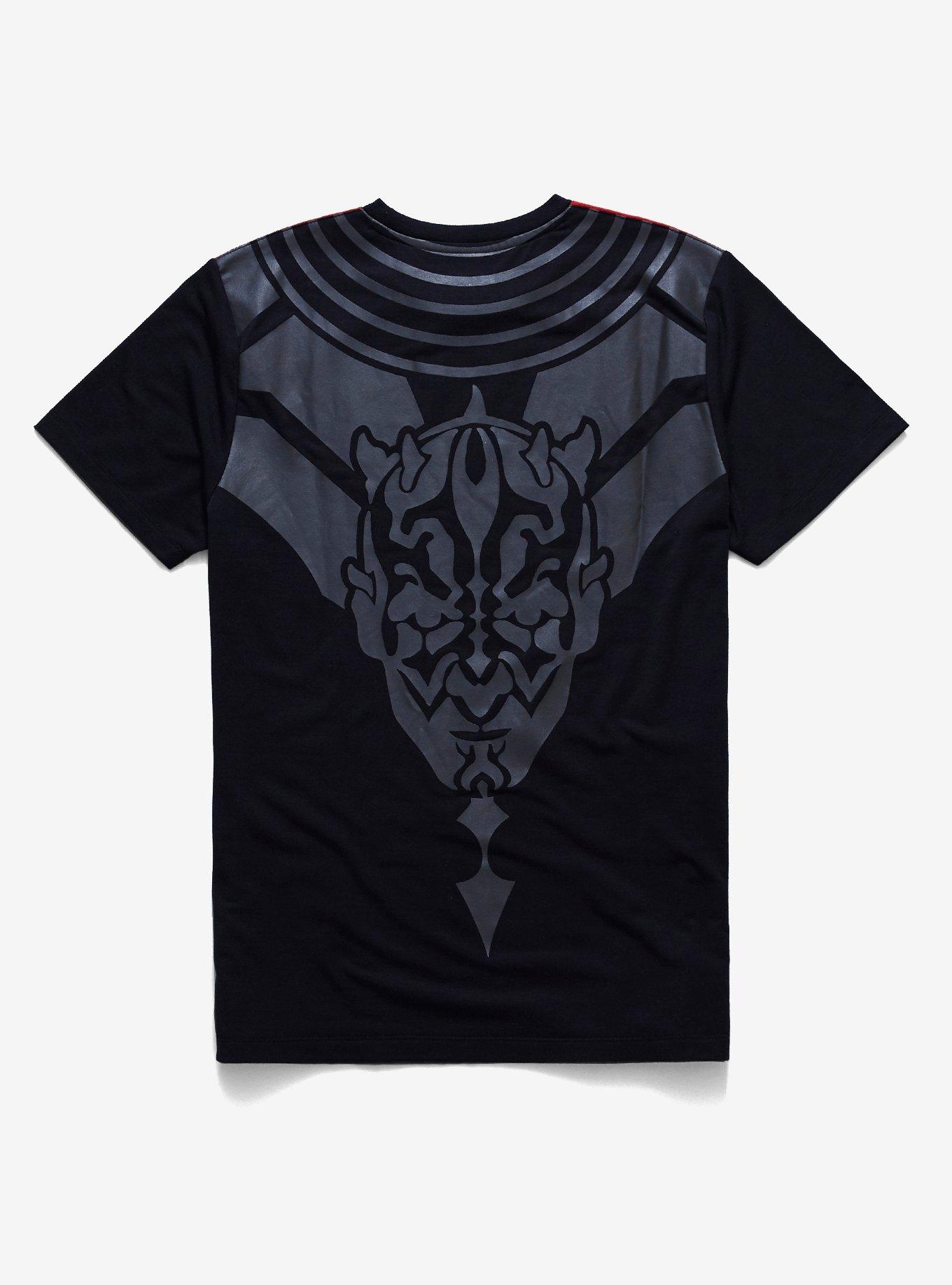 Our Universe Star Wars: The Clone Wars Darth Maul Tattoo Active T-Shirt, MULTI, alternate