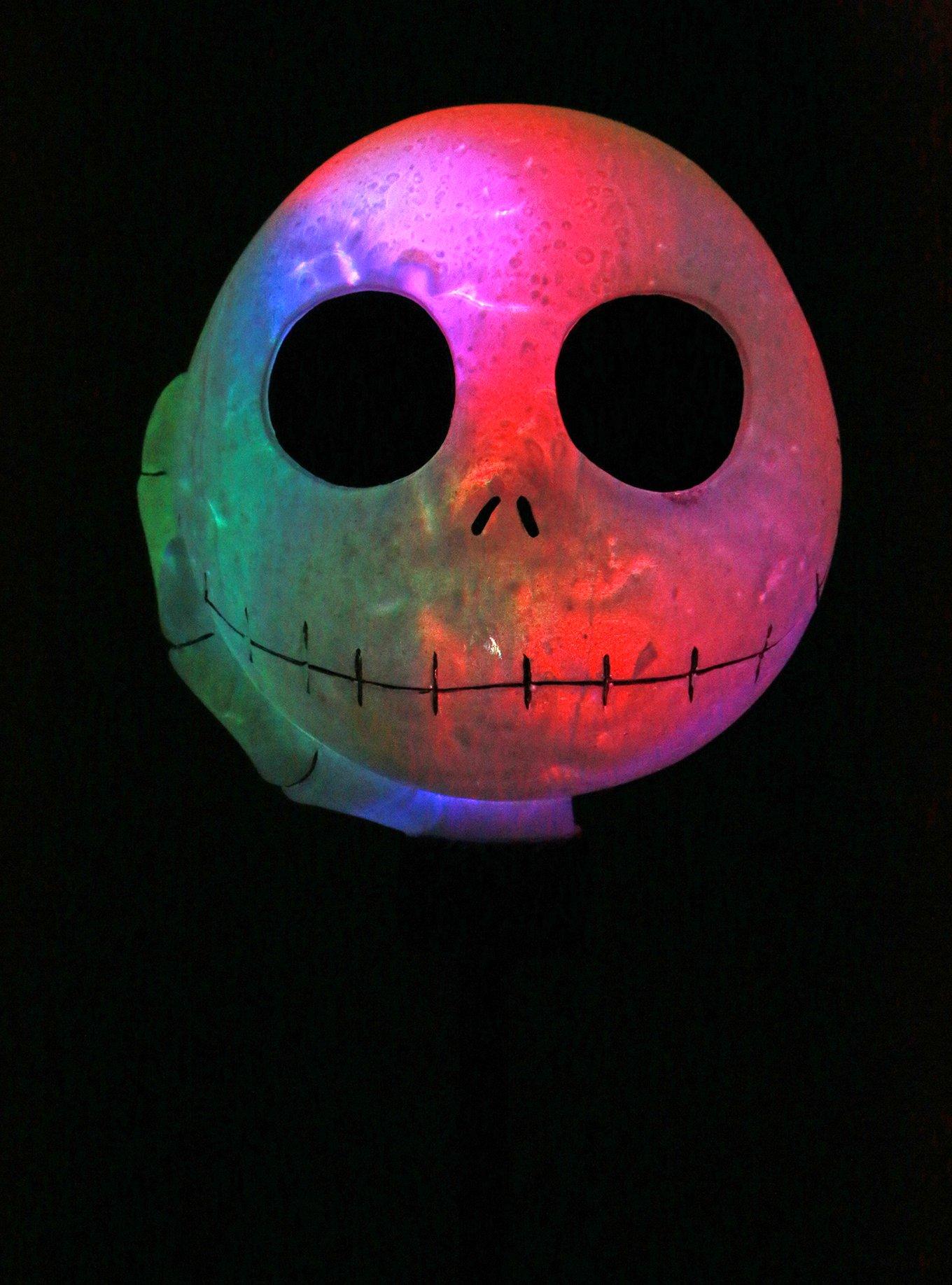 Disney The Nightmare Before Christmas Jack Skellington Head Light-Up Garden Stake, , alternate