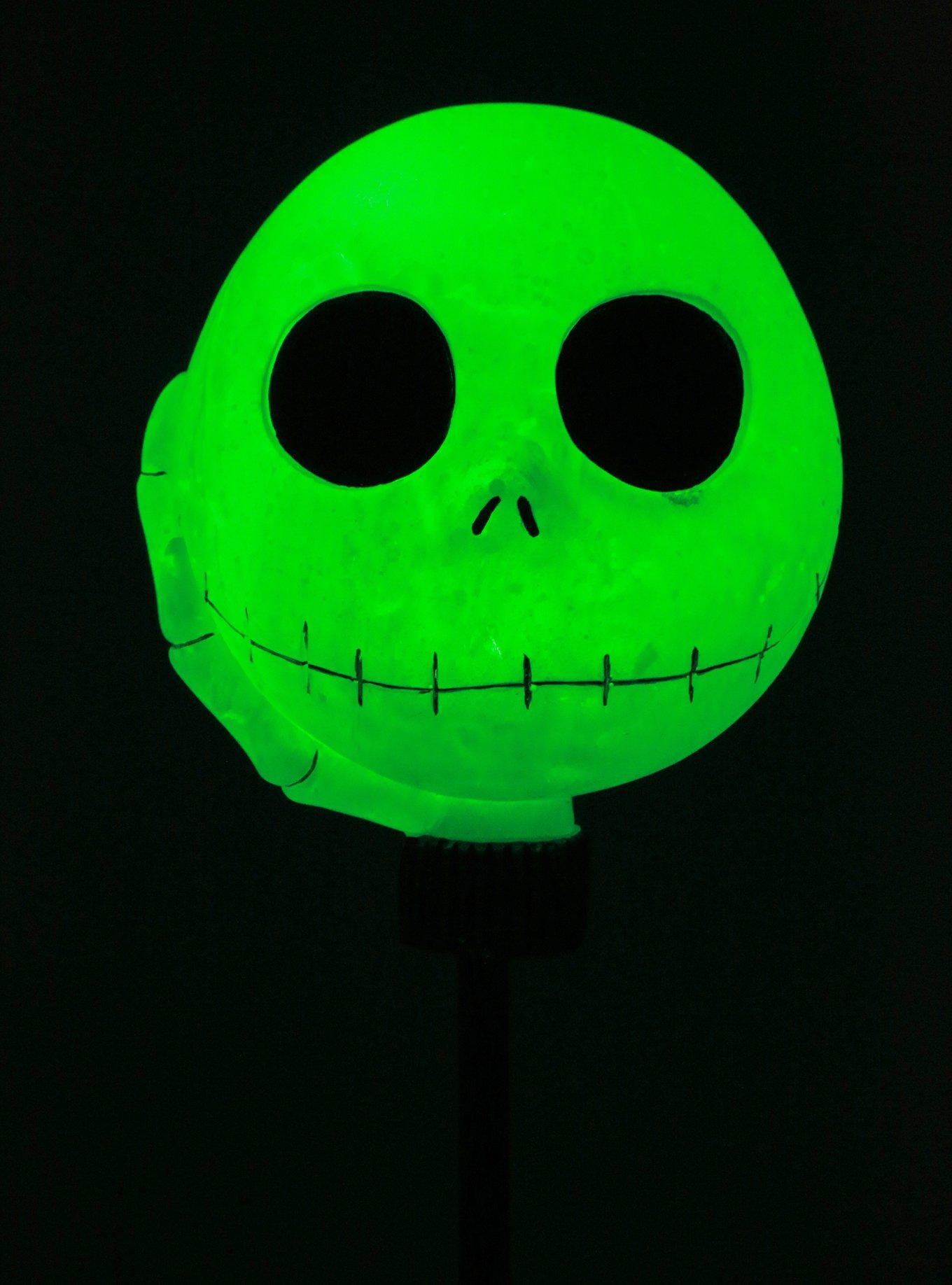 Disney The Nightmare Before Christmas Jack Skellington Head Light-Up Garden Stake, , alternate