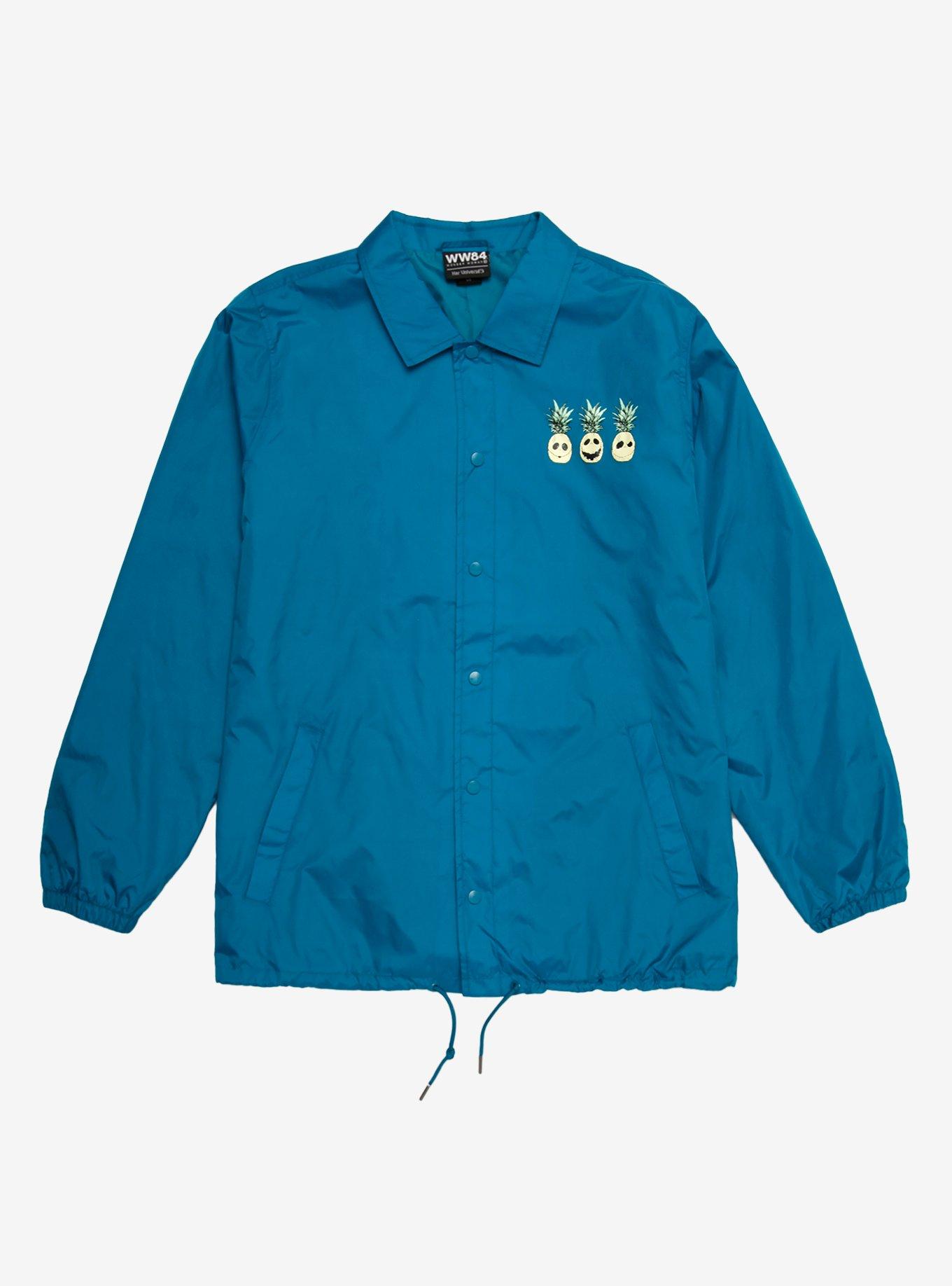 Our Universe Disney The Nightmare Before Christmas Summer Love Never Dies Coach's Jacket - BoxLunch Exclusive, GREEN, alternate