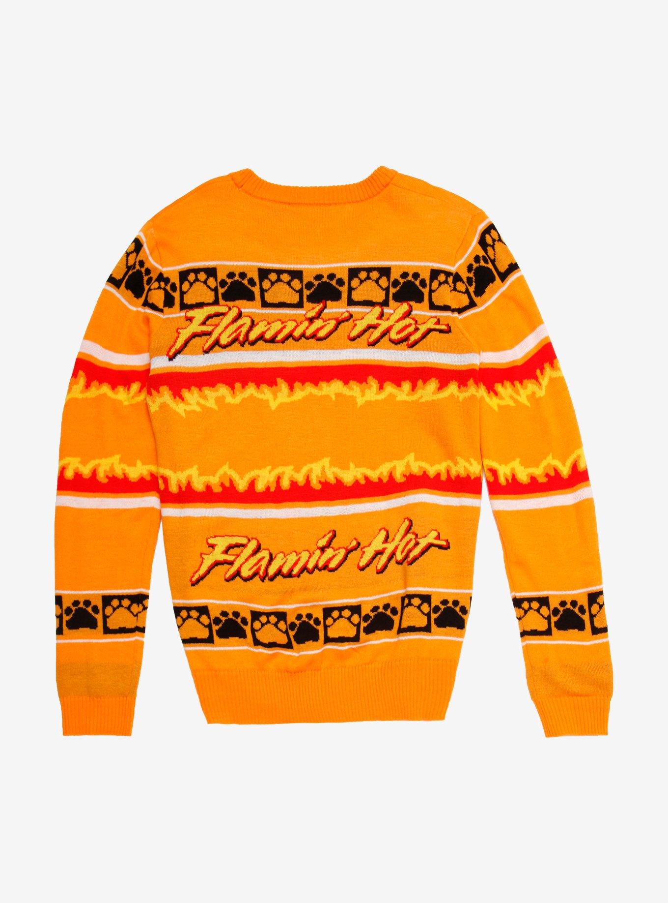 Cheetos Flamin' Hot Chester Cheetah Holiday Sweater, MULTI, alternate