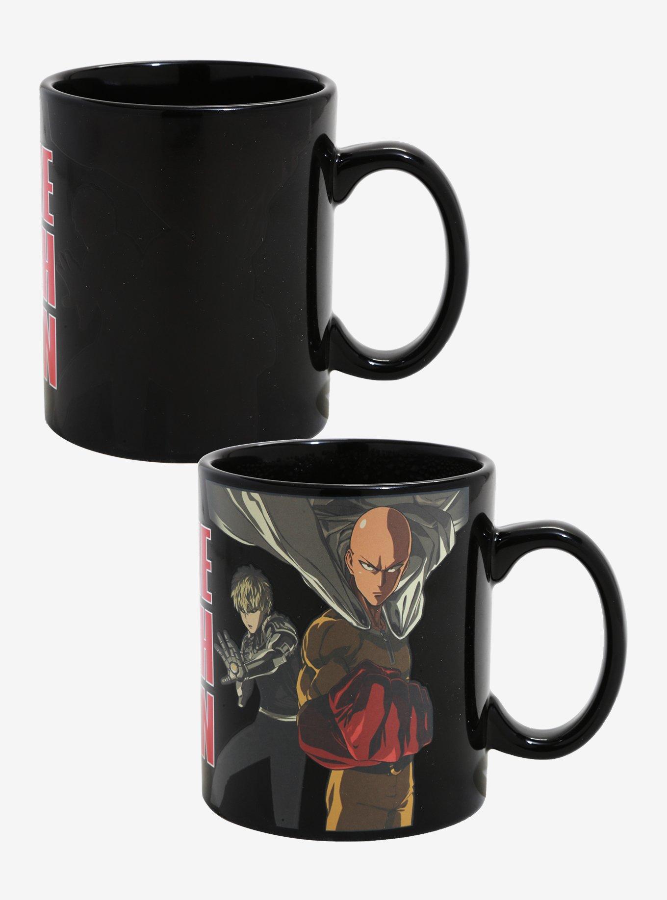 One Punch Man Saitama Heat Reveal Mug, , alternate