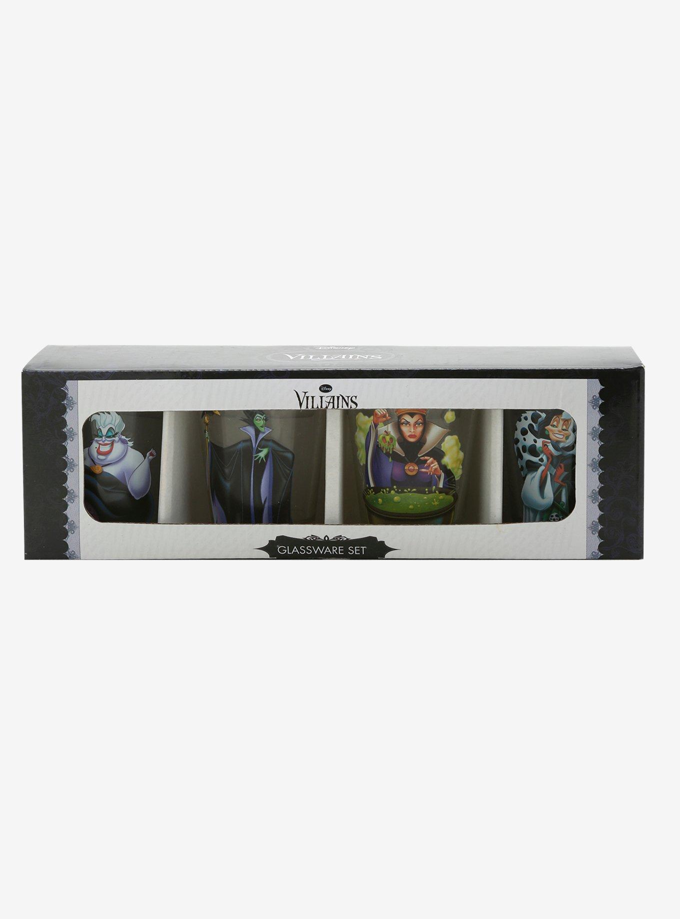 Disney Villains Mini Glass Set, , alternate