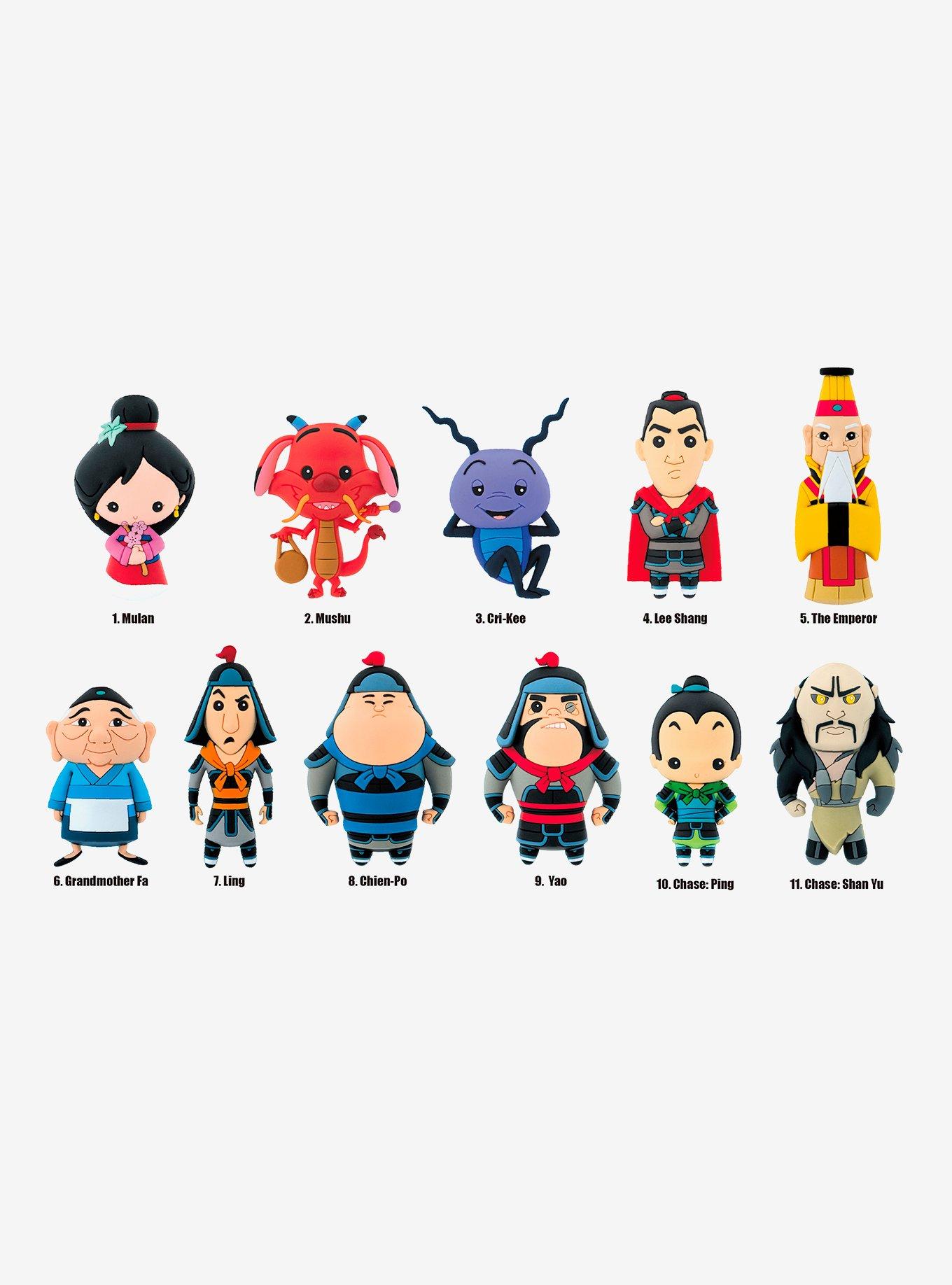 Disney Mulan Blind Bag Figural Key Chain, , alternate