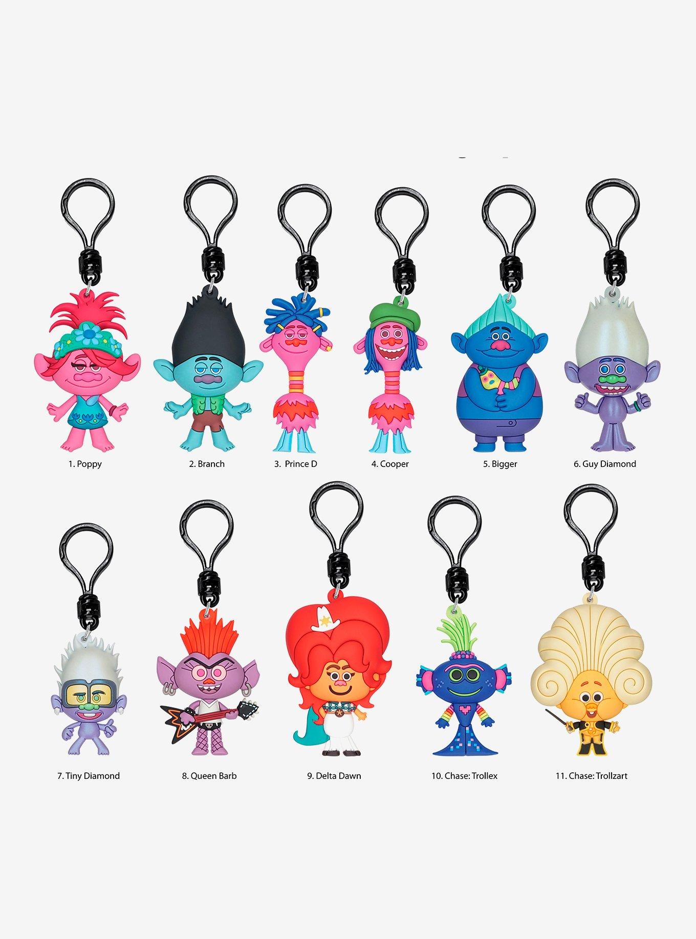 Trolls World Tour Figural Bag Clip Blind Bag, , alternate