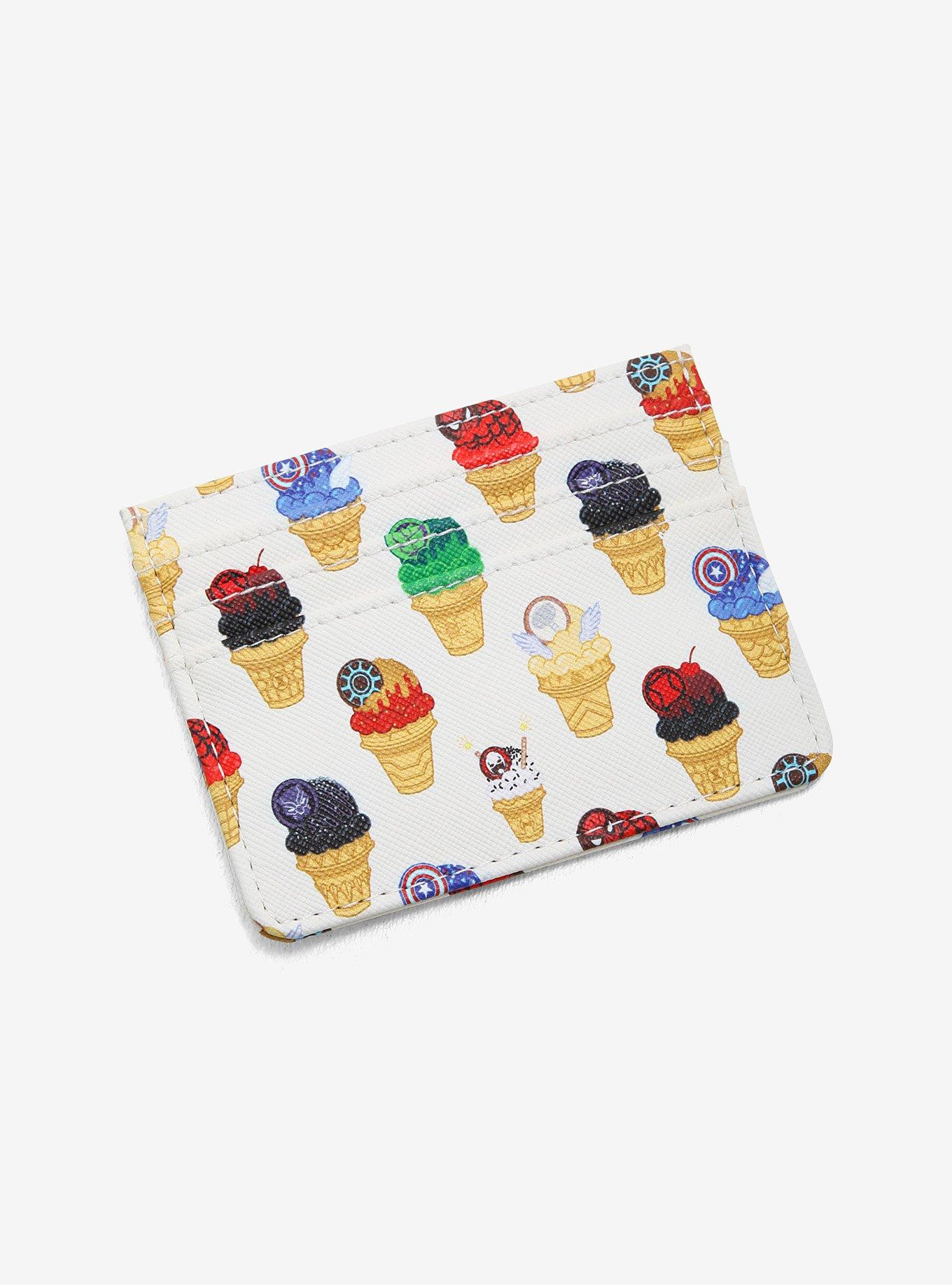 Marvel Eat the Universe Ice Cream Cones Cardholder - BoxLunch Exclusive, , alternate