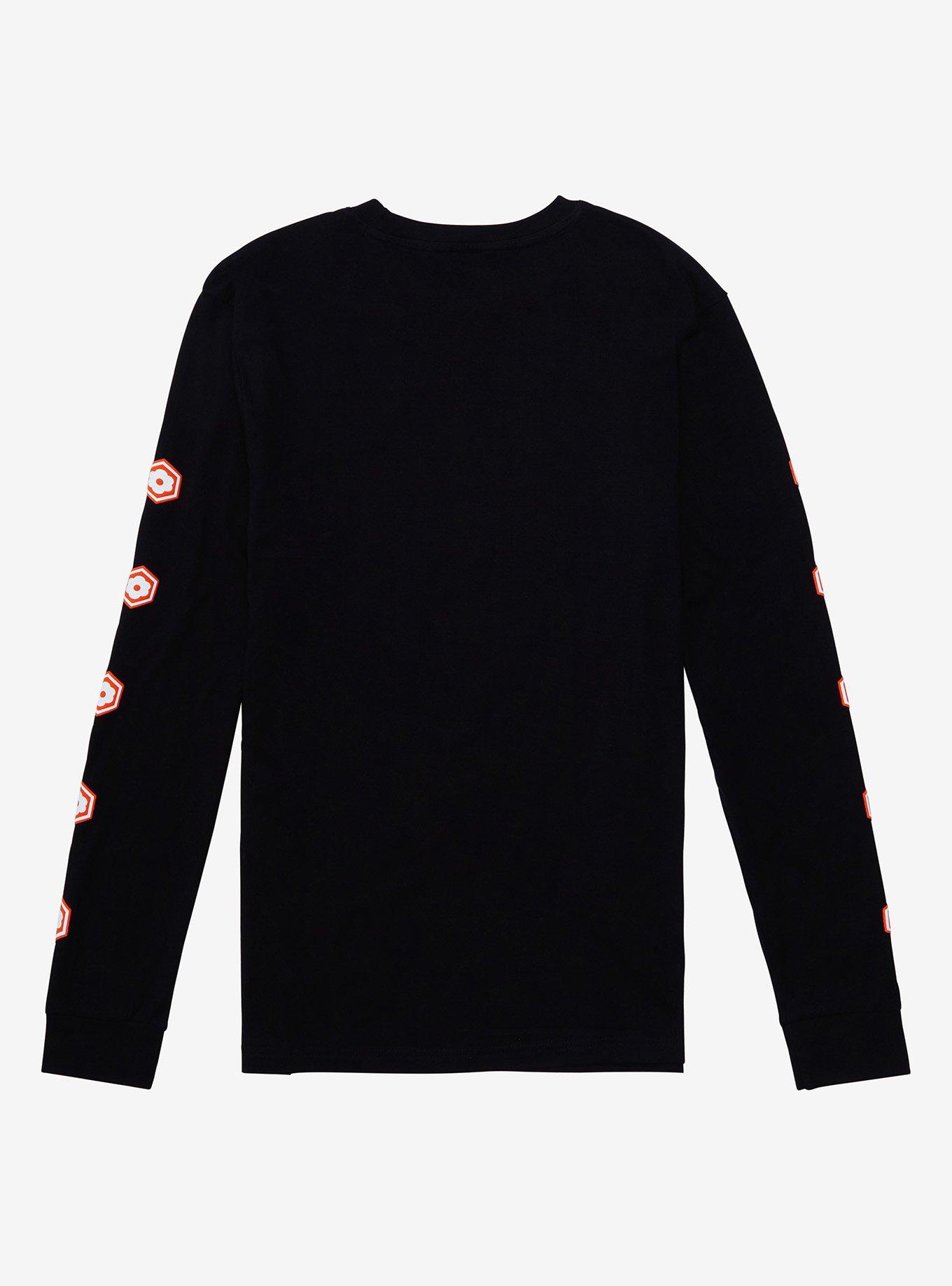 Inuyasha Sesshomaru Long Sleeve T-Shirt - BoxLunch Exclusive, BLACK, alternate