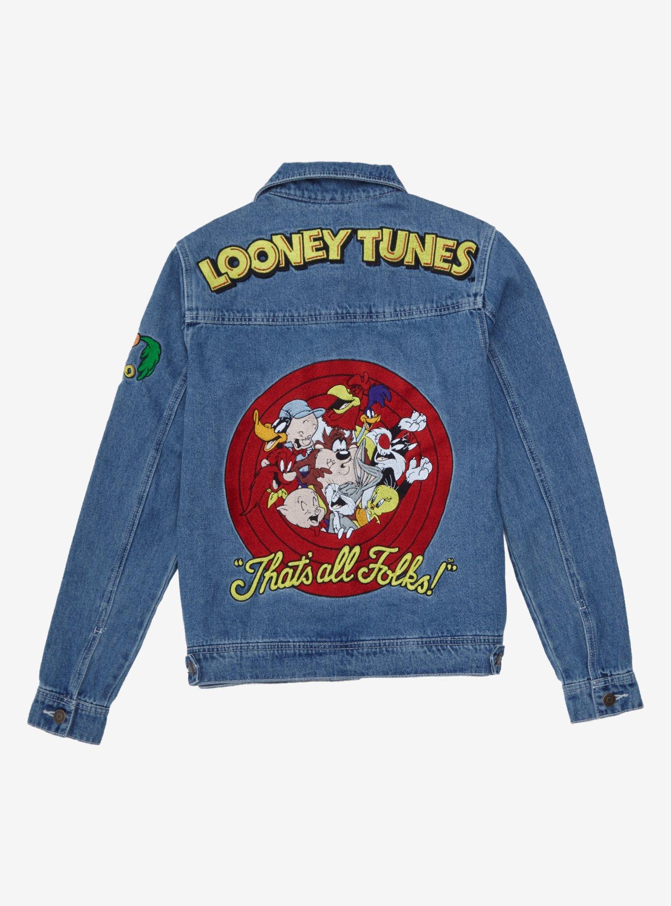Cakeworthy Looney Tunes Denim Jacket, DENIM, alternate