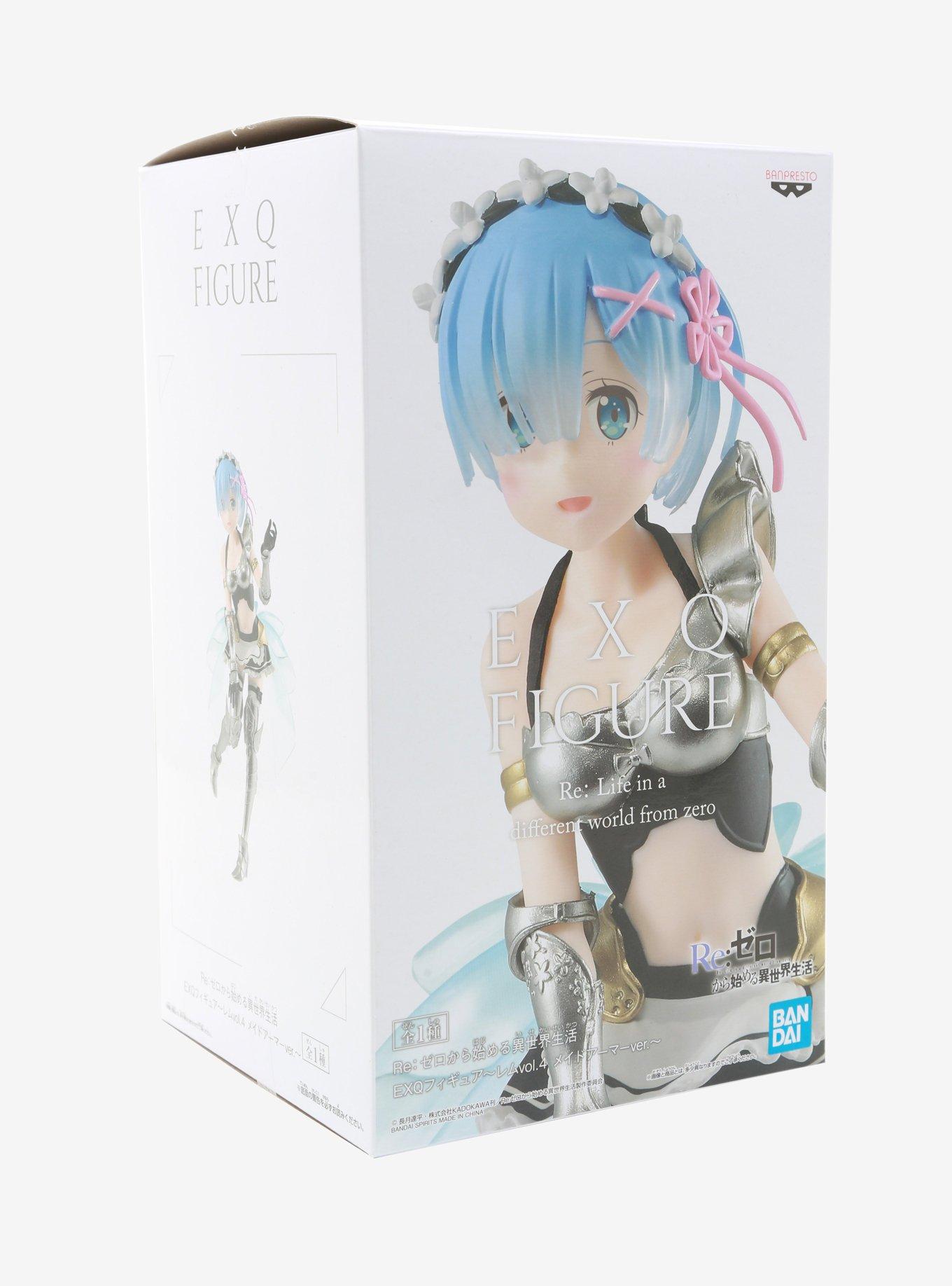 Banpresto Re:ZERO Rem (Maid Armor Ver.) Vol. 4 EXQ Figure, , alternate