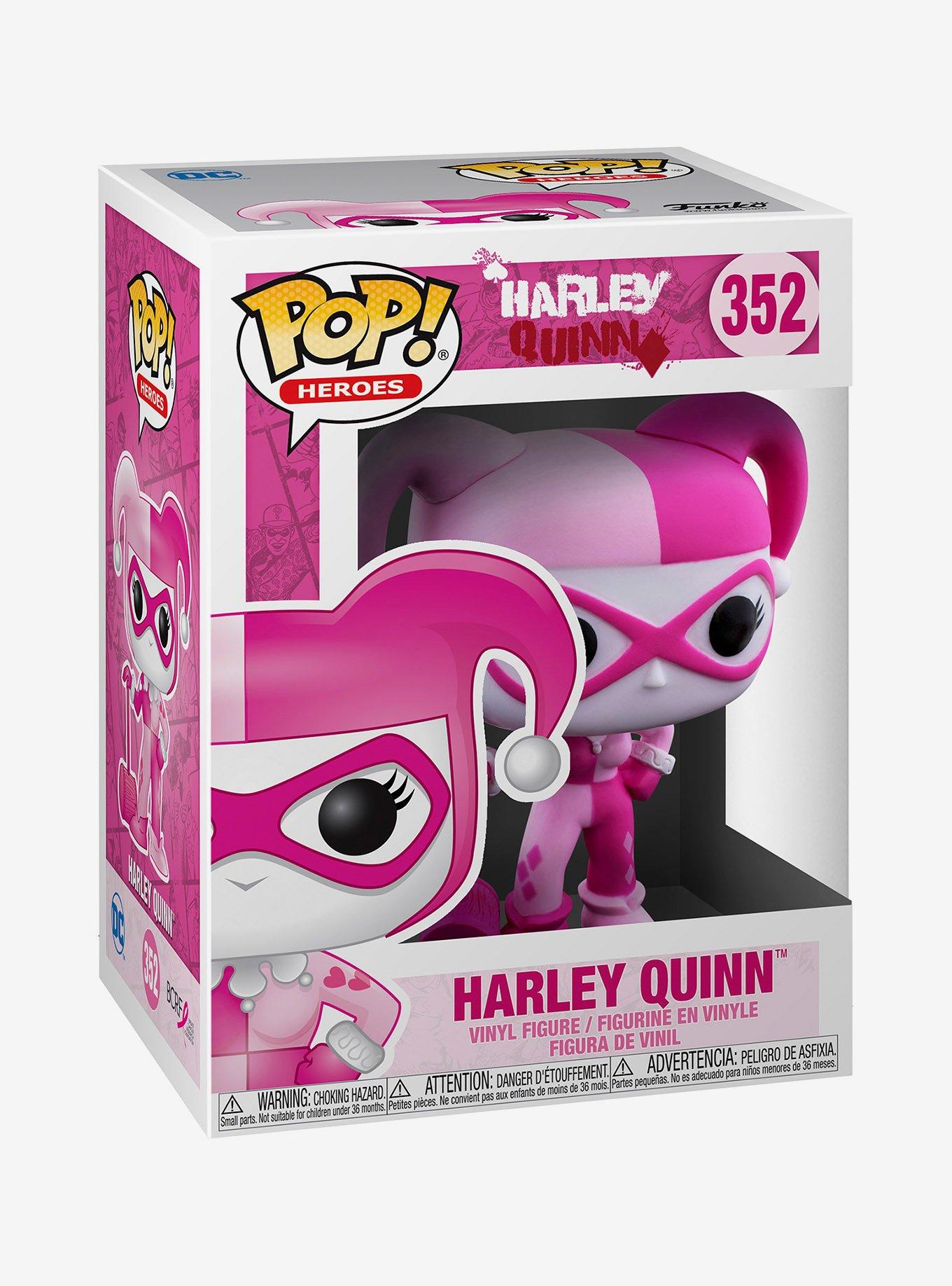 Funko Pop! Heroes DC Comics Harley Quinn Breast Cancer Awareness Vinyl Figure, , alternate